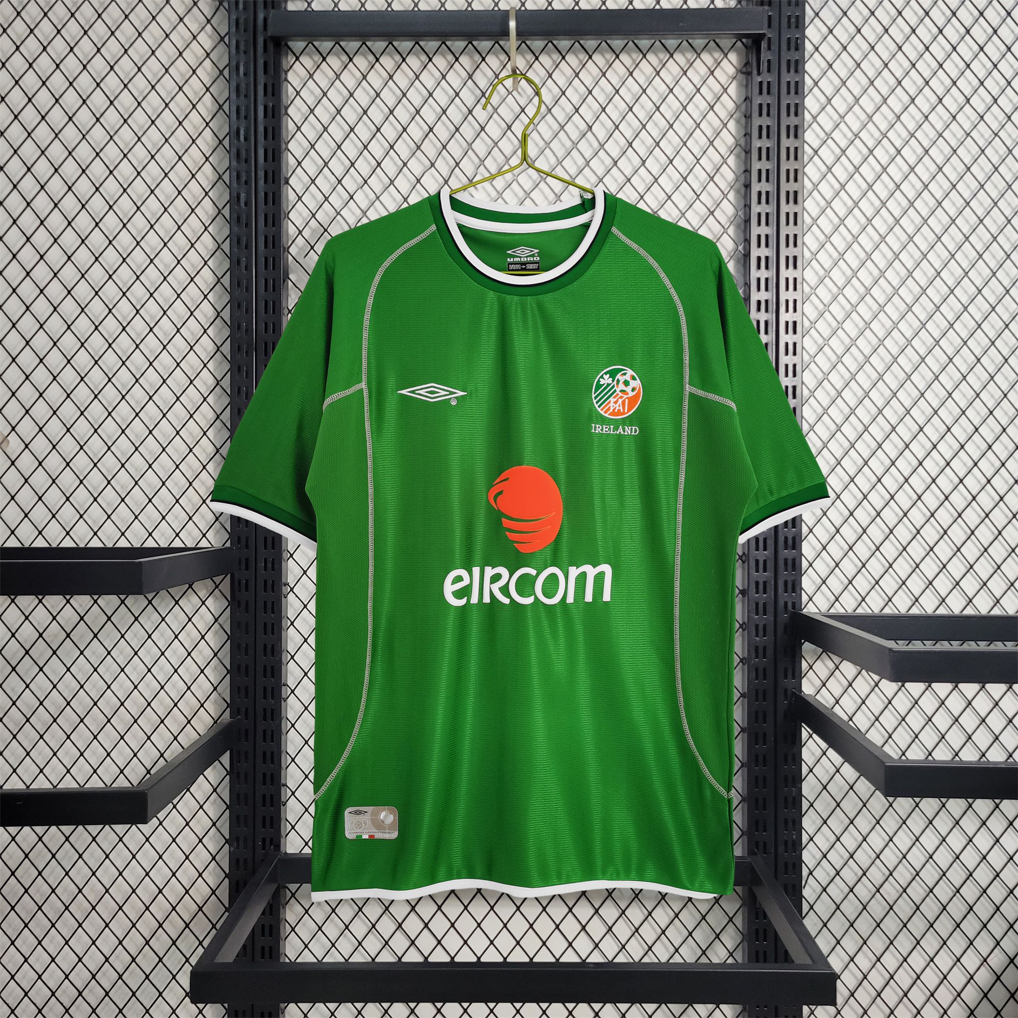 Retro Ireland 2002 Home Stadium Jersey - JerseysGala