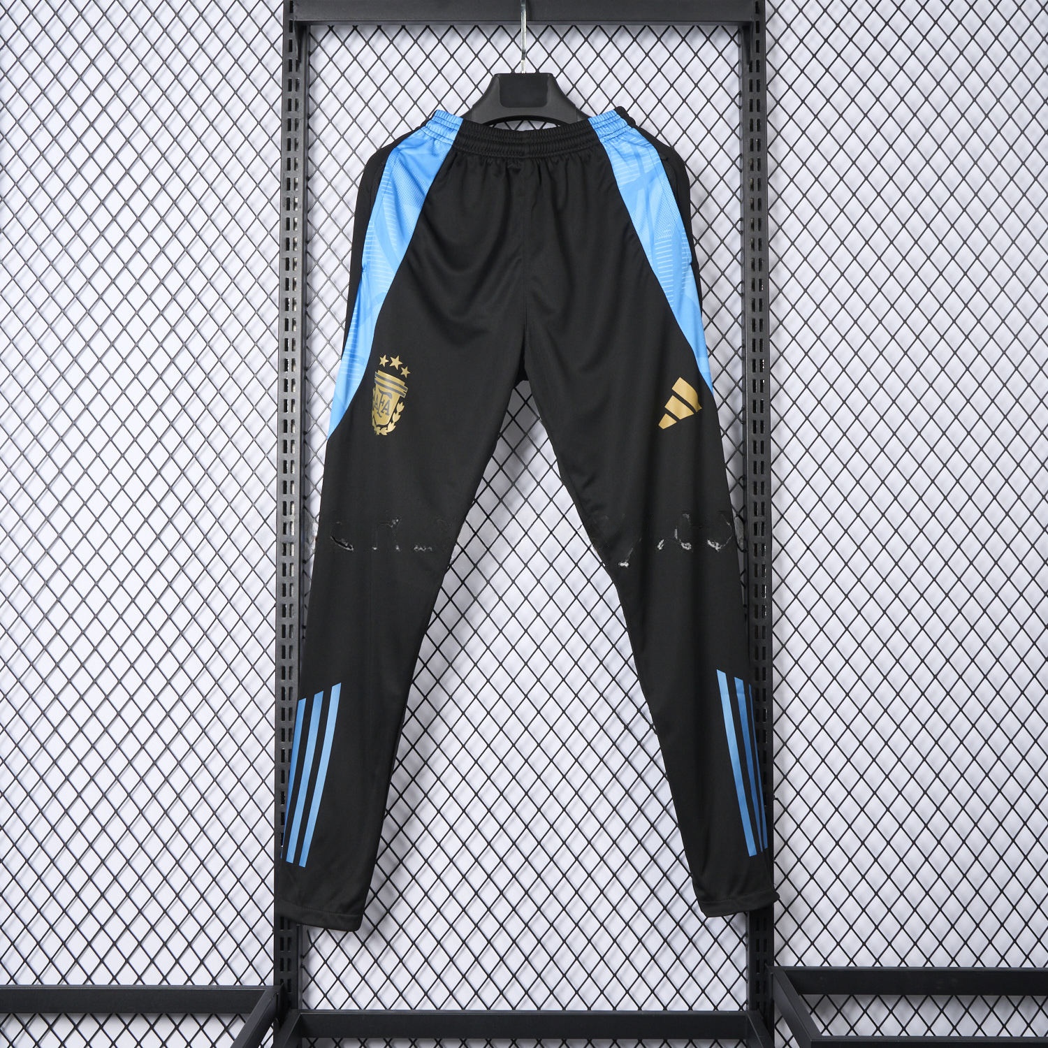 Argentina 24-25 Black Training Pants - Player Version - JerseysGala