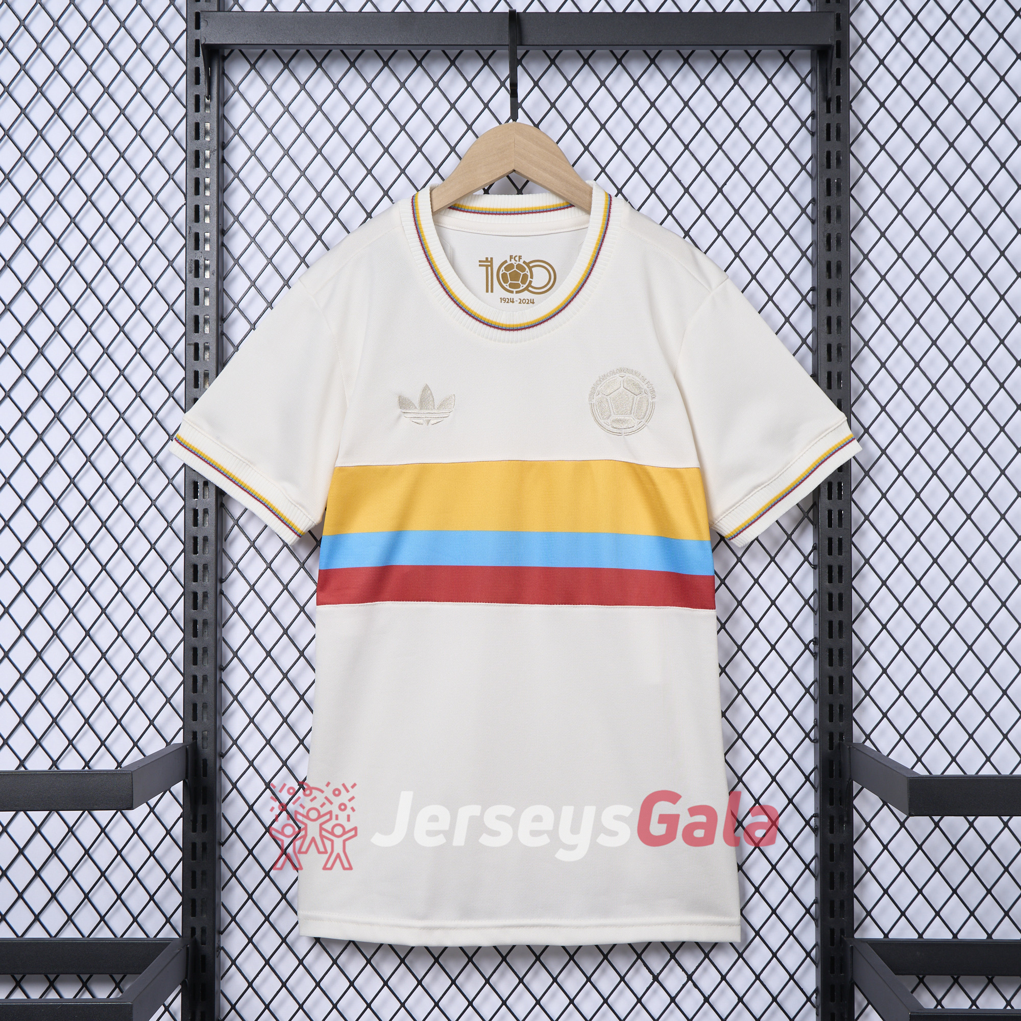 Women's Colombia 2024 100th Anniversary Jersey - JerseysGala