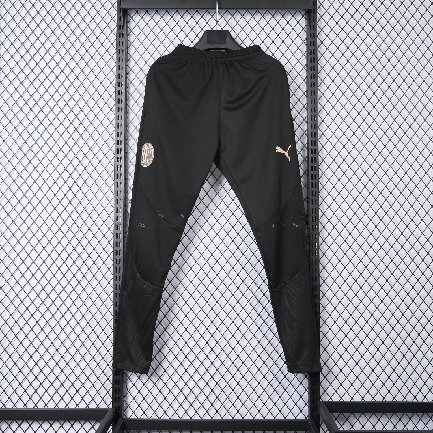 AC Milan 24-25 Black Training Pants - Player Version - JerseysGala