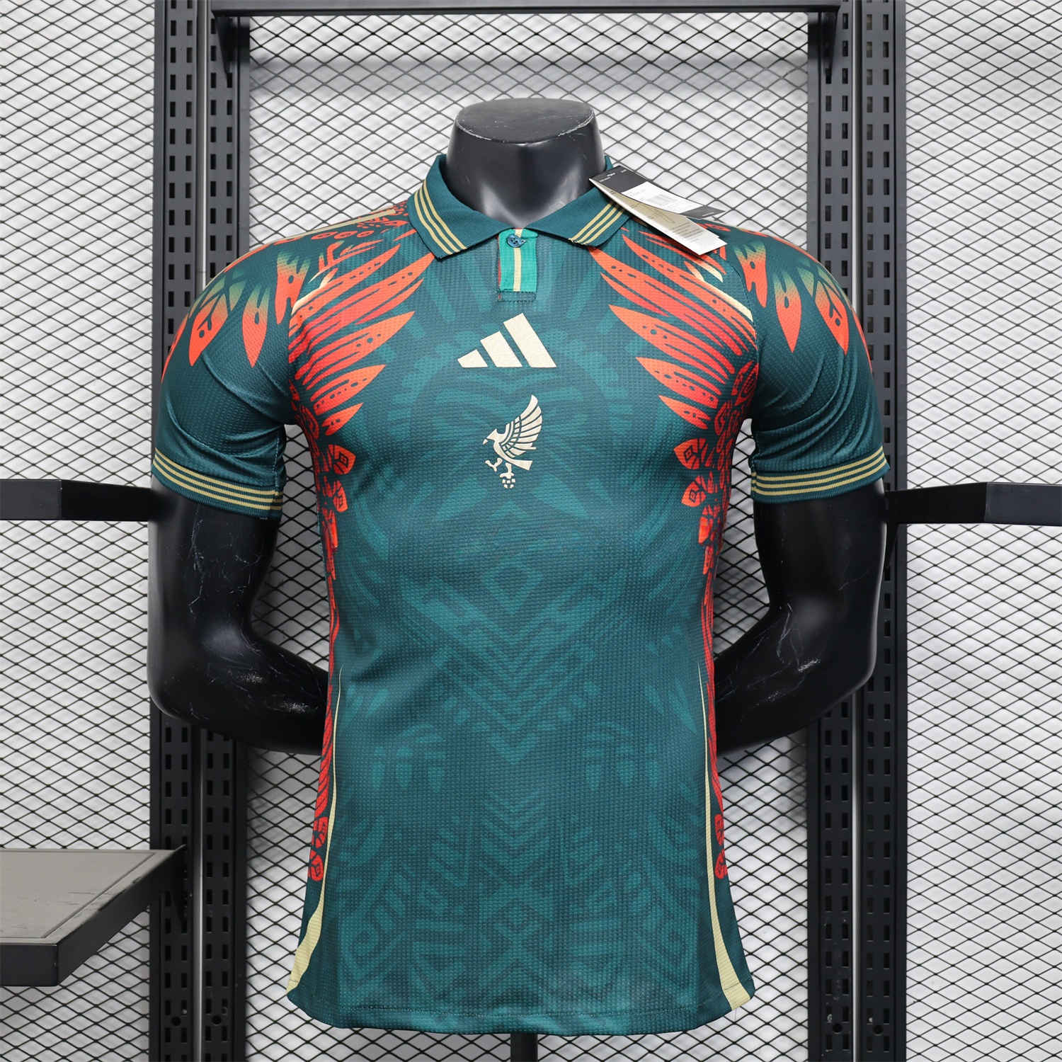 Mexico 2025 Red Eagle Special Edition Green Jersey - Player Version - JerseysGala