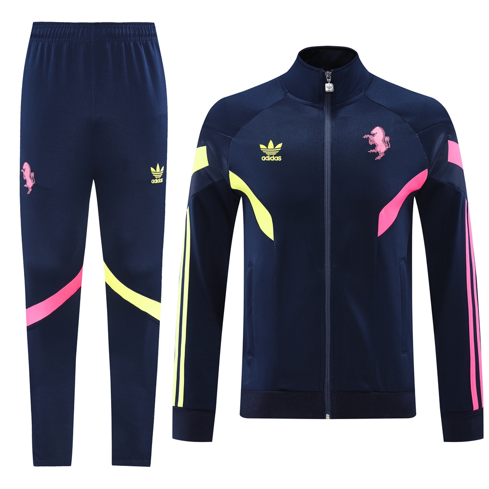 Juventus 24-25 Originals LFSTLR Jacket Training Tracksuit - Deep Blue - JerseysGala