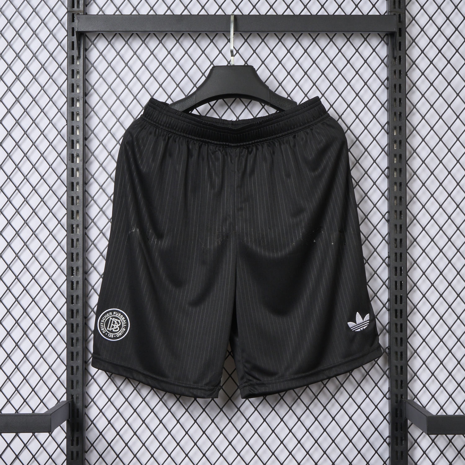 Germany 2025 125-Year Anniversary Black Shorts - Fans Version - JerseysGala