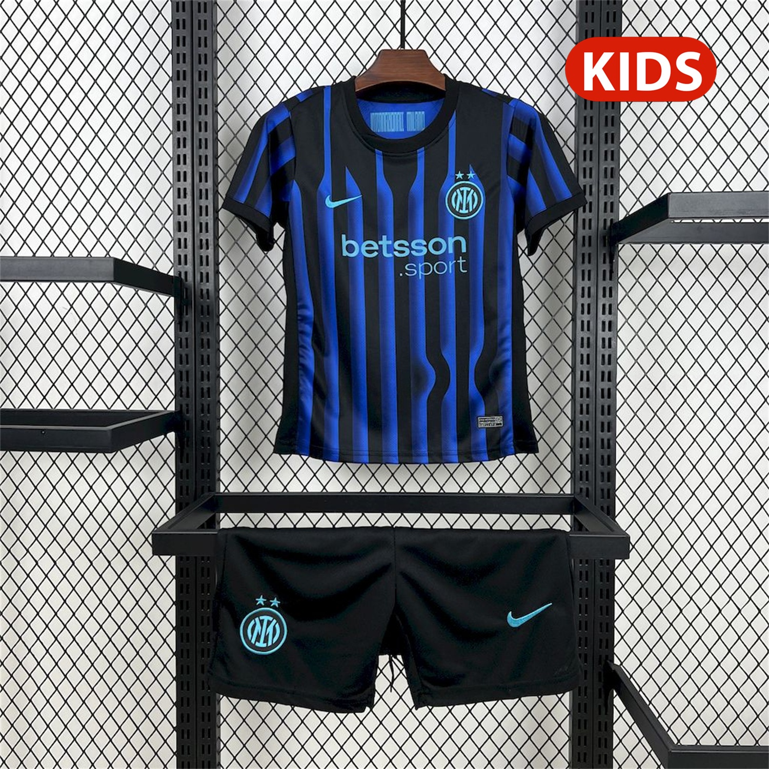 Inter Milan 25-26 Home Kids Kit - JerseysGala