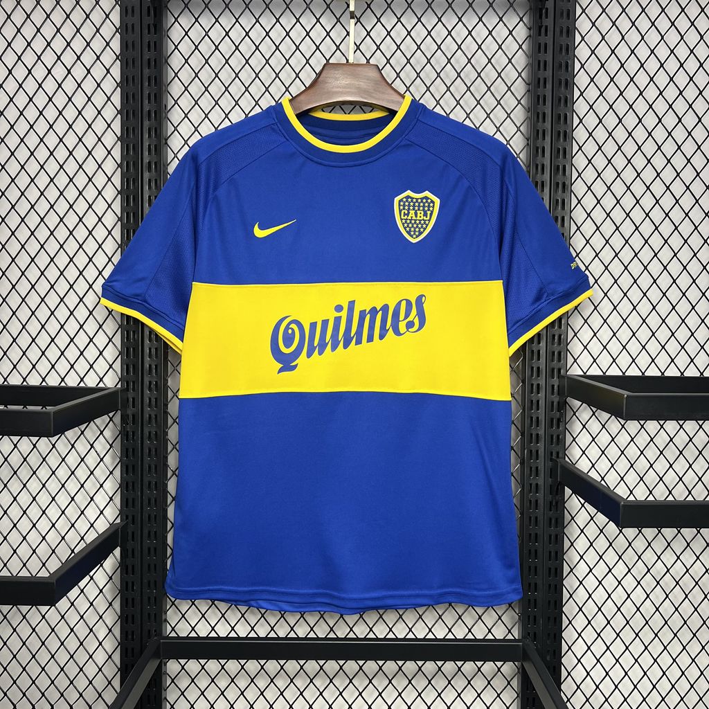 Retro Boca Juniors 2000-01 Home Jersey - JerseysGala