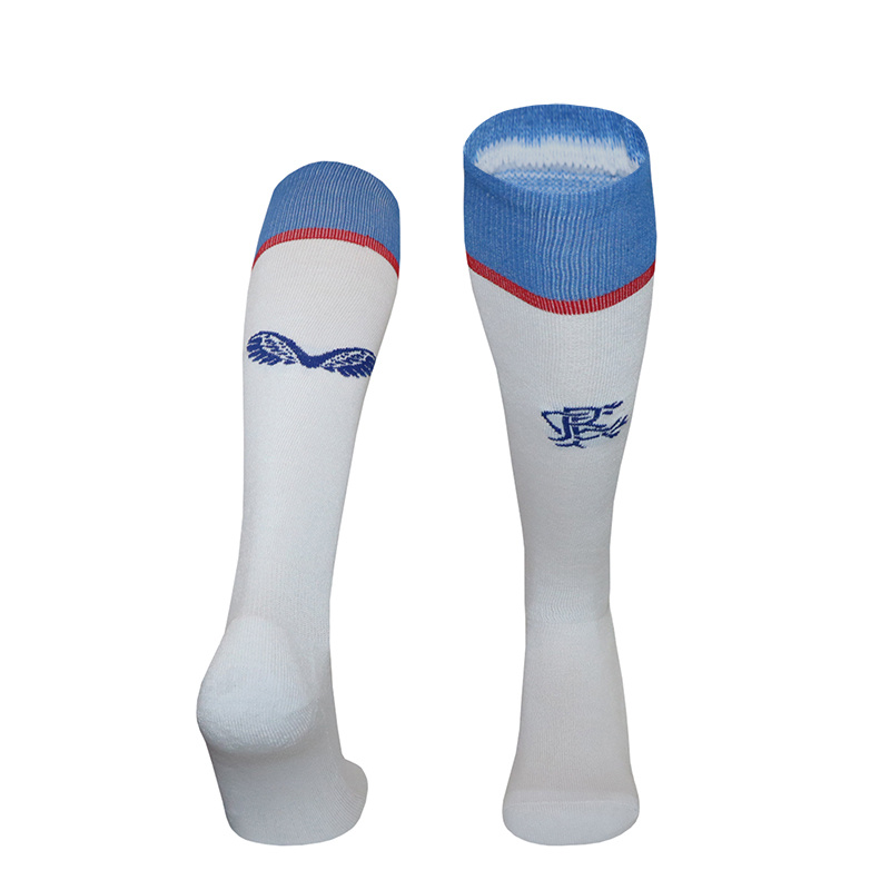 Glasgow Rangers 24-25 Away Socks - White & Blue - JerseysGala
