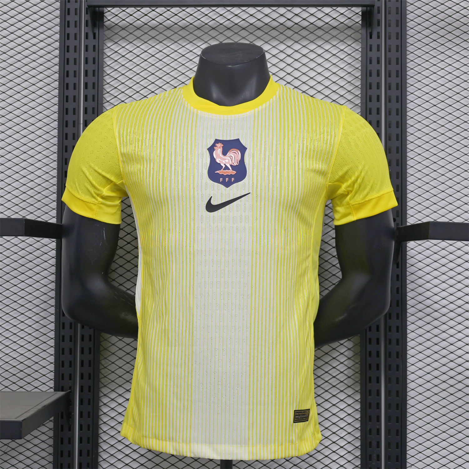 France 2025-26 Yellow Goalkeeper Jersey - Player Version - JerseysGala