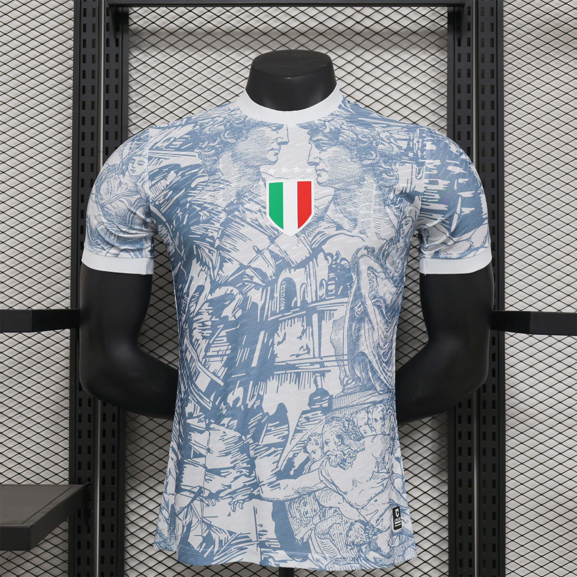 Italy 2024 White Special Edition Jersey - Player Version - JerseysGala