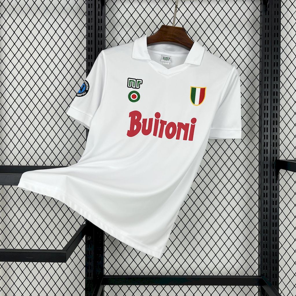 Retro Napoli 1987-88 Away Jersey - JerseysGala