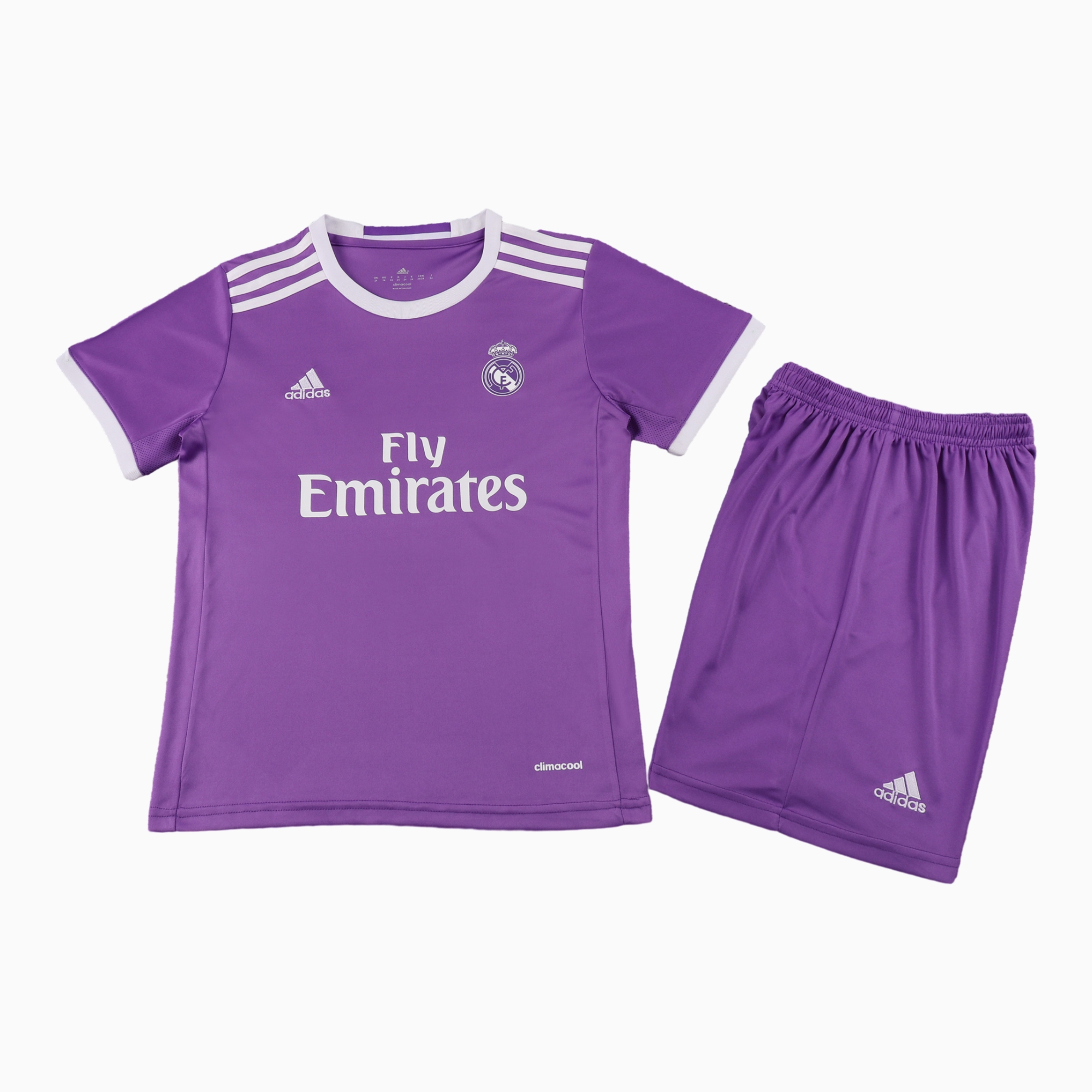 Retro Real Madrid 2016-17 Away Kids Kit - JerseysGala