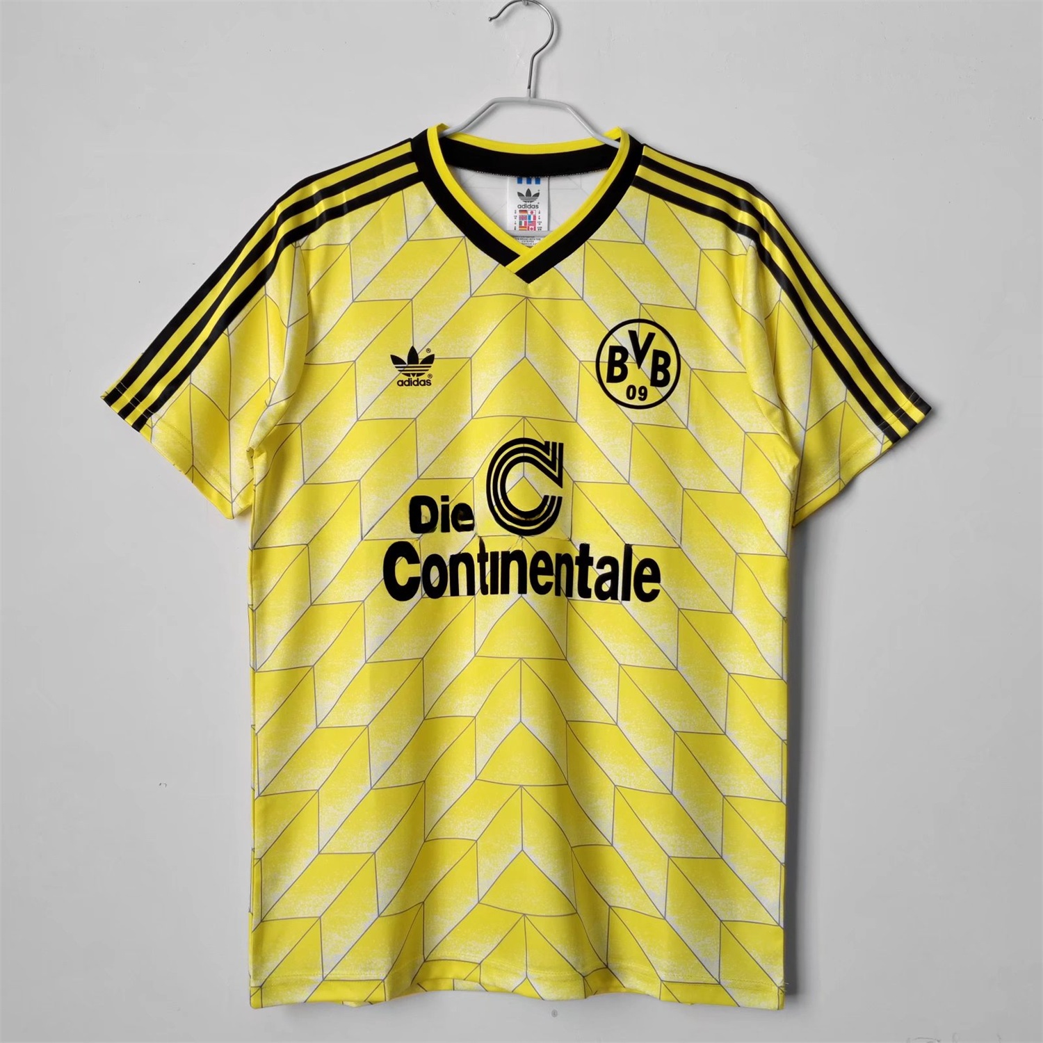 Retro Dortmund 1988-89 Home Jersey - JerseysGala