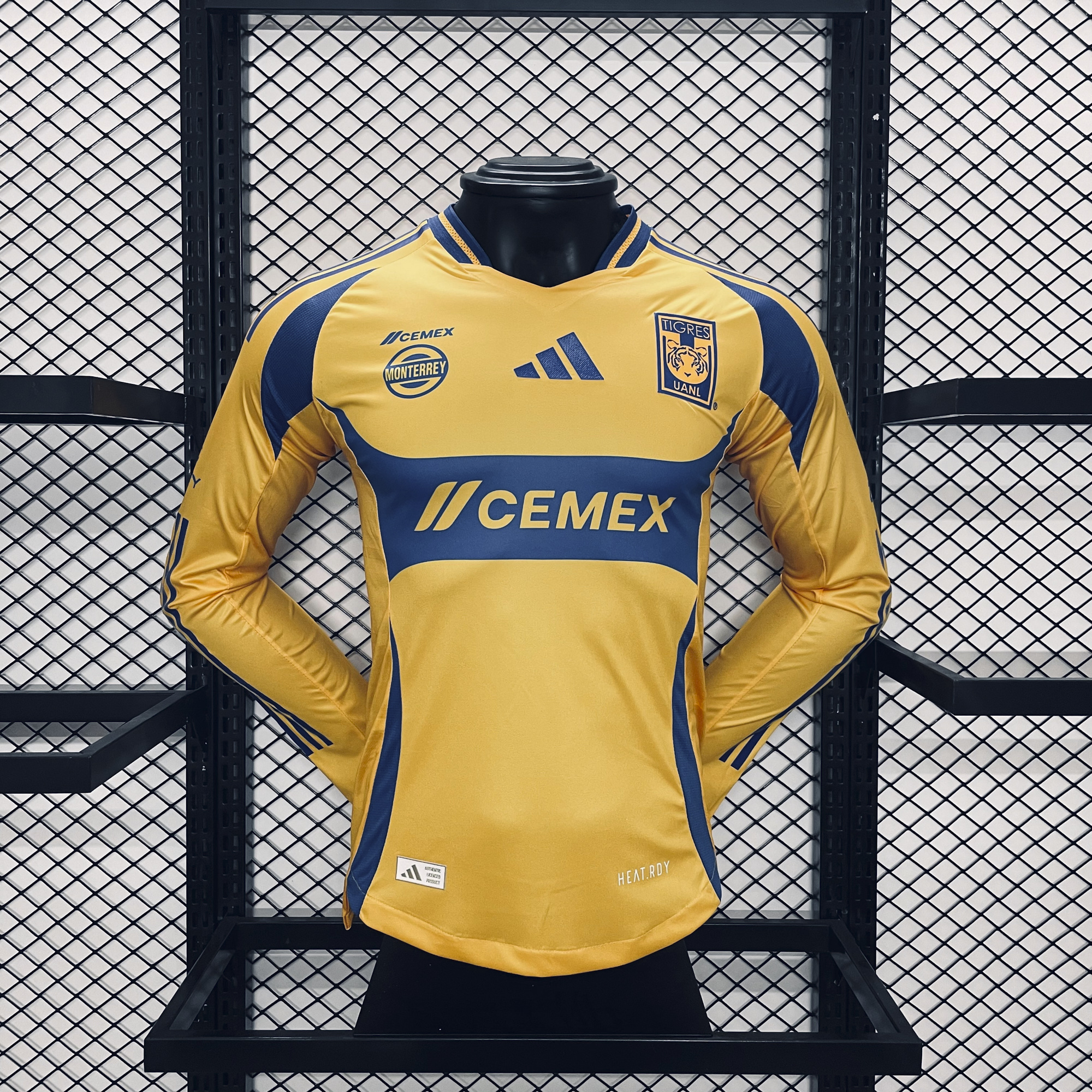 Tigres UANL 24-25 Home Long Sleeves Jersey - Player Version - JerseysGala