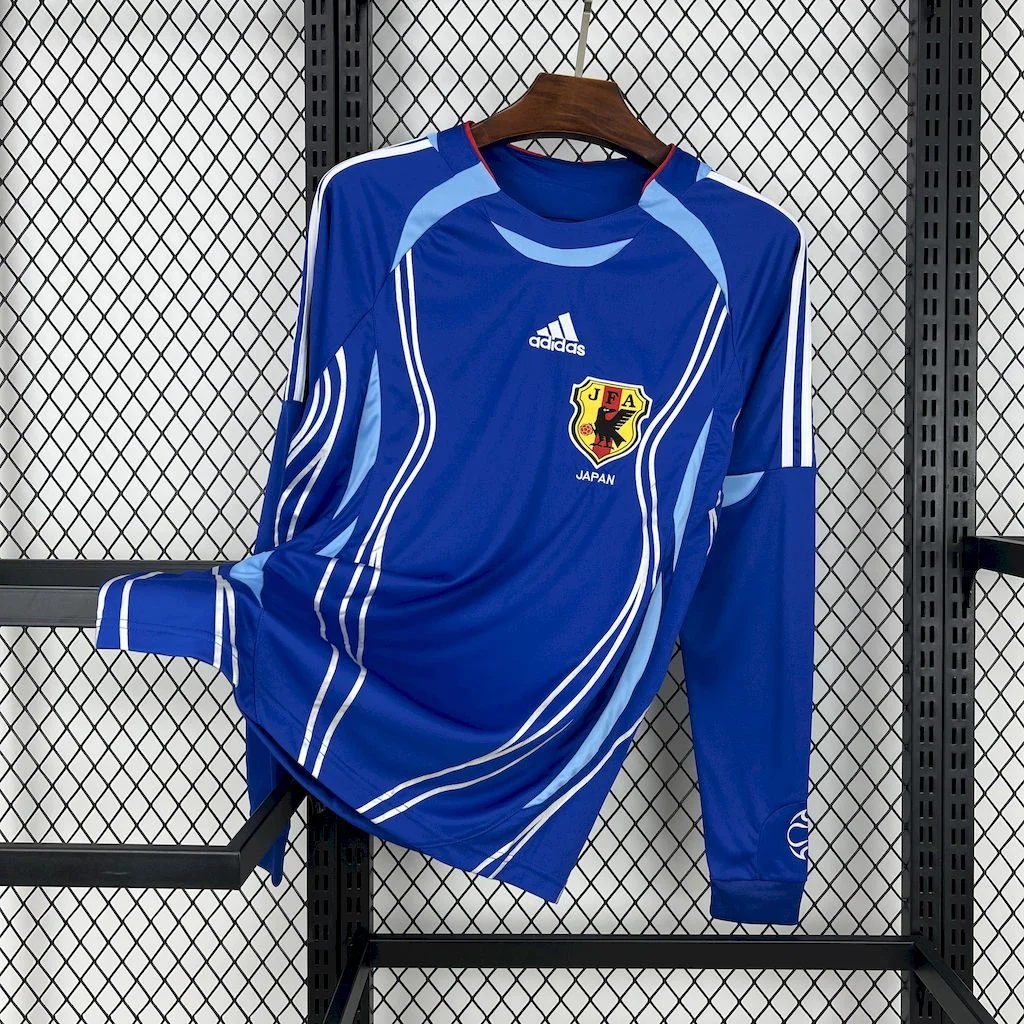 Retro Japan 2006 Home Long Sleeves Jersey - JerseysGala