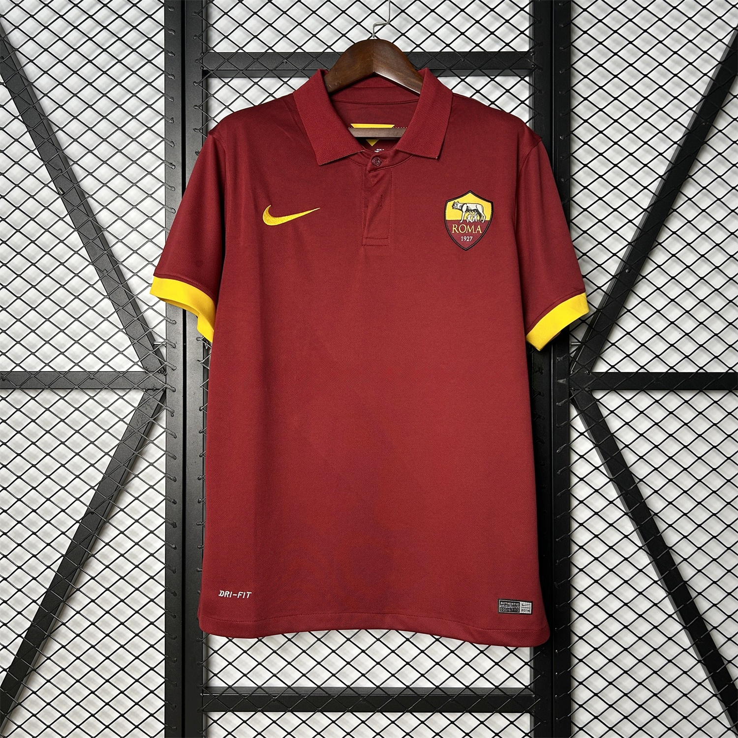 Retro Roma 2014-15 Home Jersey - JerseysGala