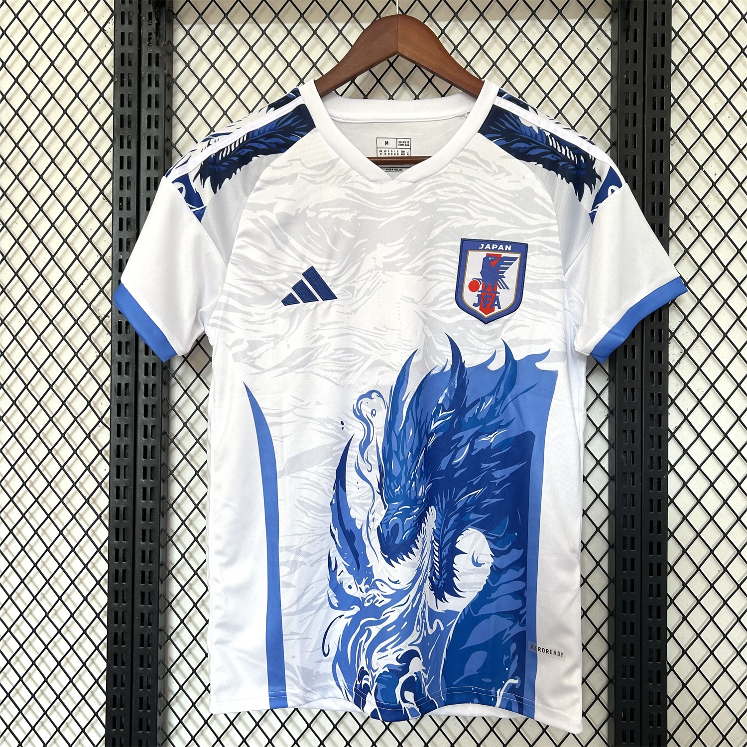 Japan 25-26 Blue Dragon White Jersey - Fans Version - JerseysGala