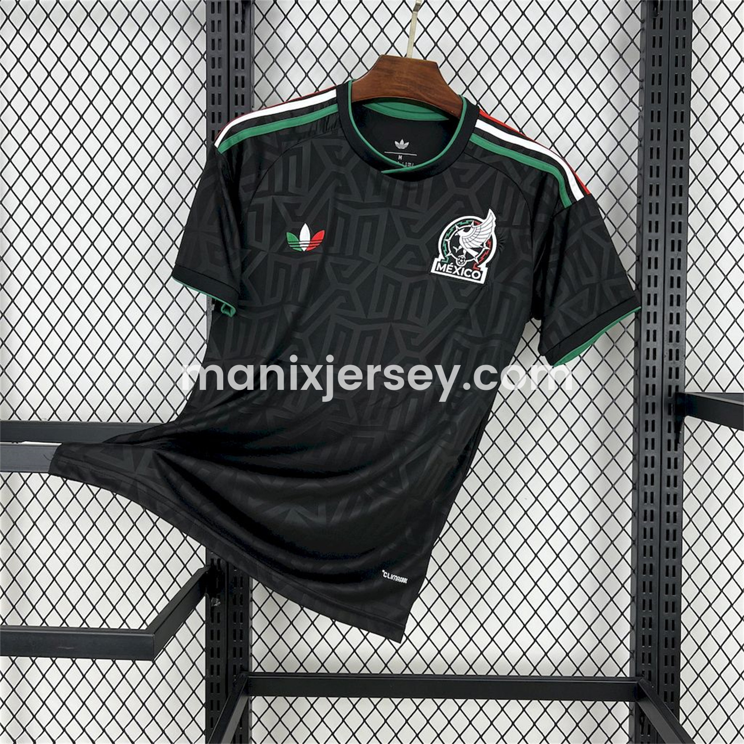 Mexico 25-26 Thire Colors Trefoil Black SpecialJersey - Fans Version - JerseysGala