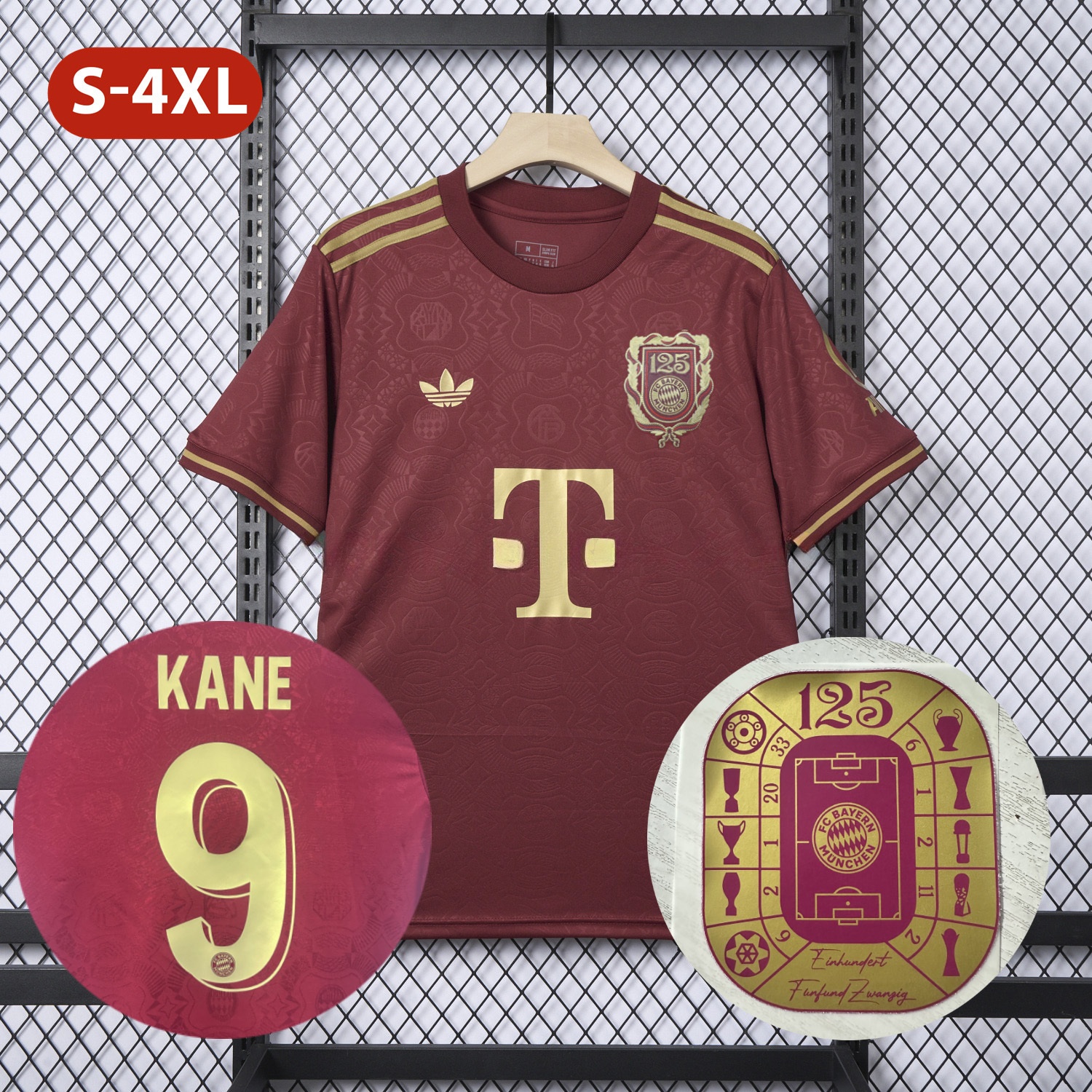 Bayern Munich 2025 Red 125th Anniversary Jersey - Fans Version - JerseysGala