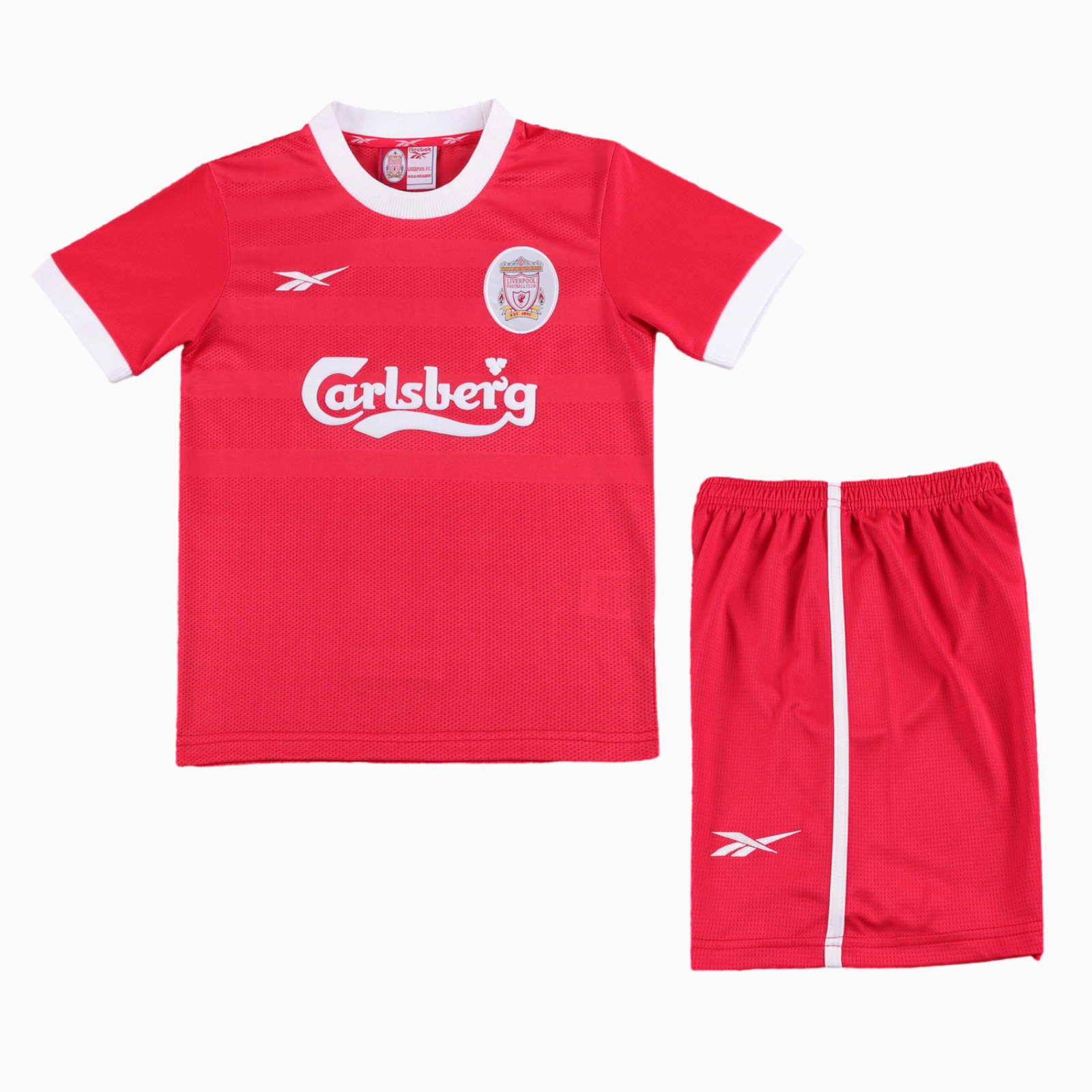 Retro Liver.pool 1998-00 Home Kids Kit - JerseysGala