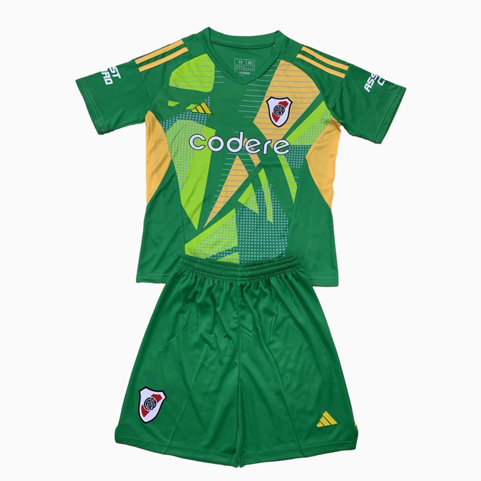 River Plate 24-25 Fruit Green Goalkeeper Kids Kit - JerseysGala