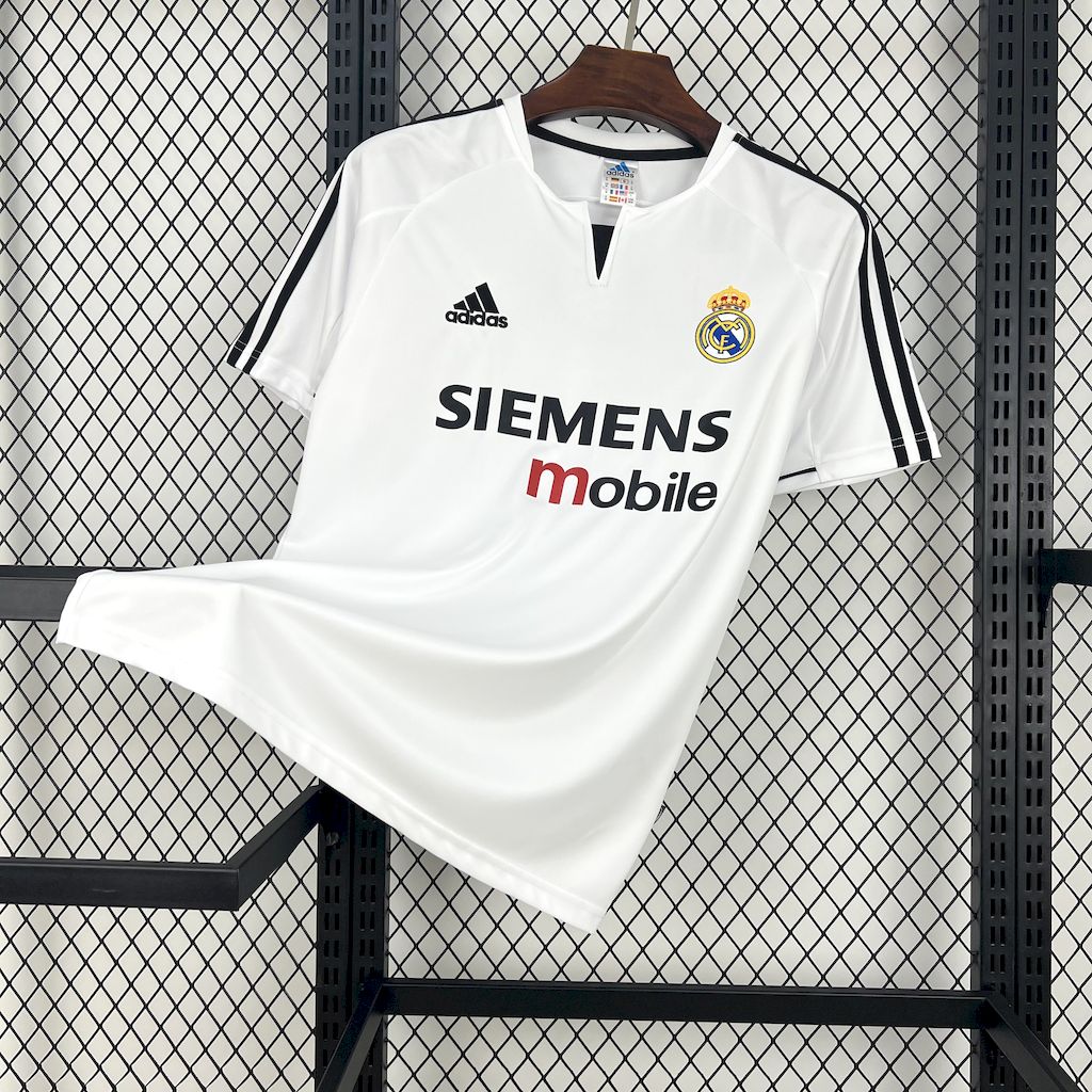 Retro Real Madrid 2003-04 Home Jersey - JerseysGala