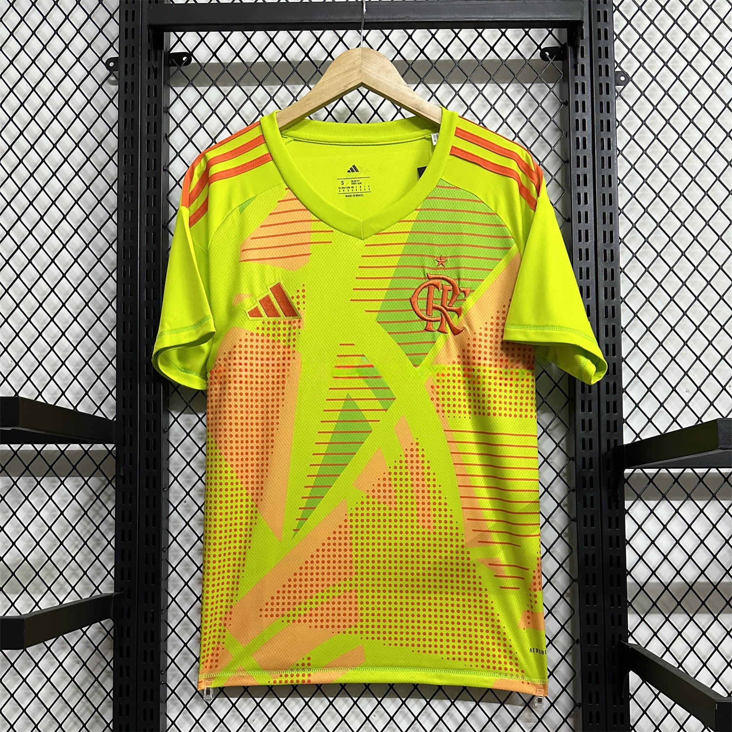 Flamengo 25-26 Yellow Green Goalkeeper Jersey - Fans Version - JerseysGala