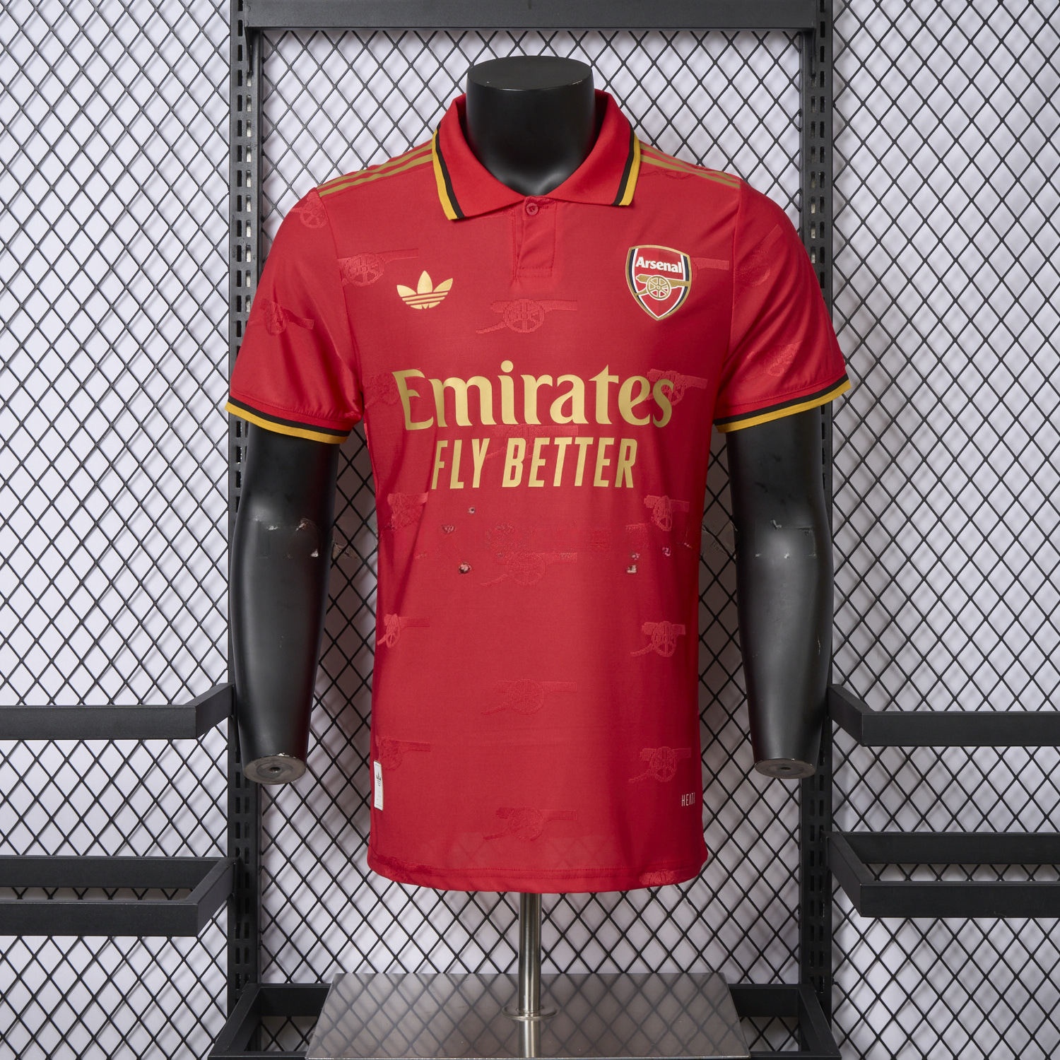 Arsenal 25-26 Red POLO Special Edition Jersey - Player Version - JerseysGala