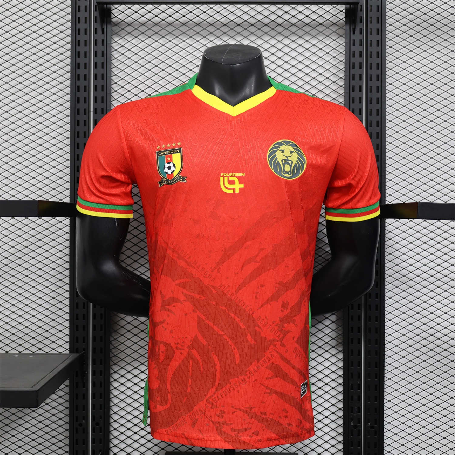 Cameroon 25-26 Away Jersey - Player Version - JerseysGala