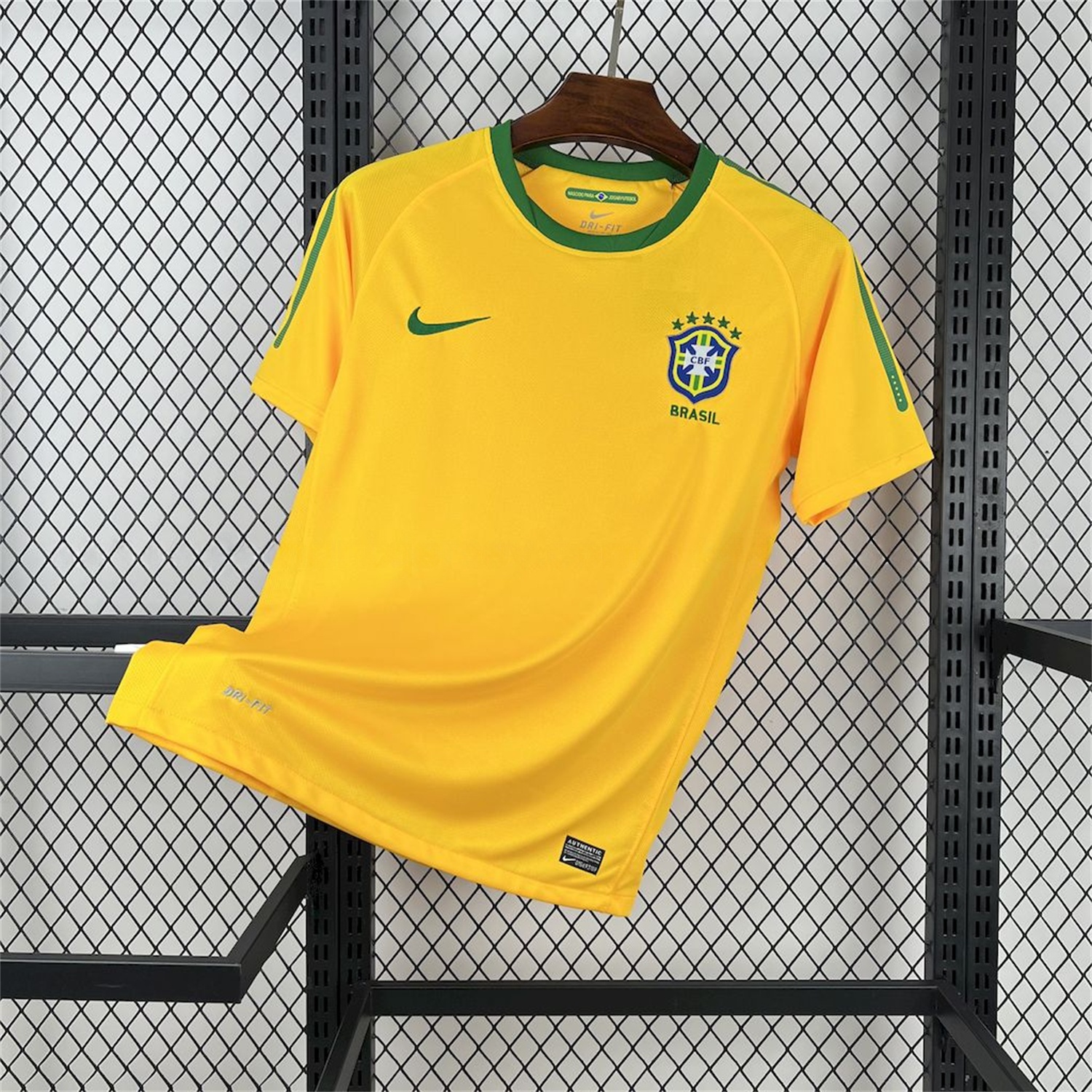 Retro Brazil 2010 Home Jersey - JerseysGala
