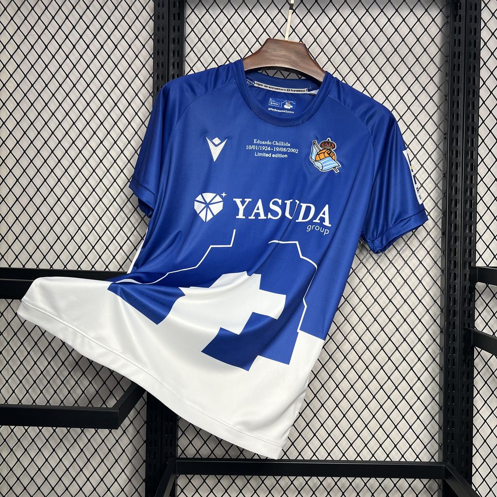 Real Sociedad 24-25 Chillida Special Jersey - Fans Version - JerseysGala