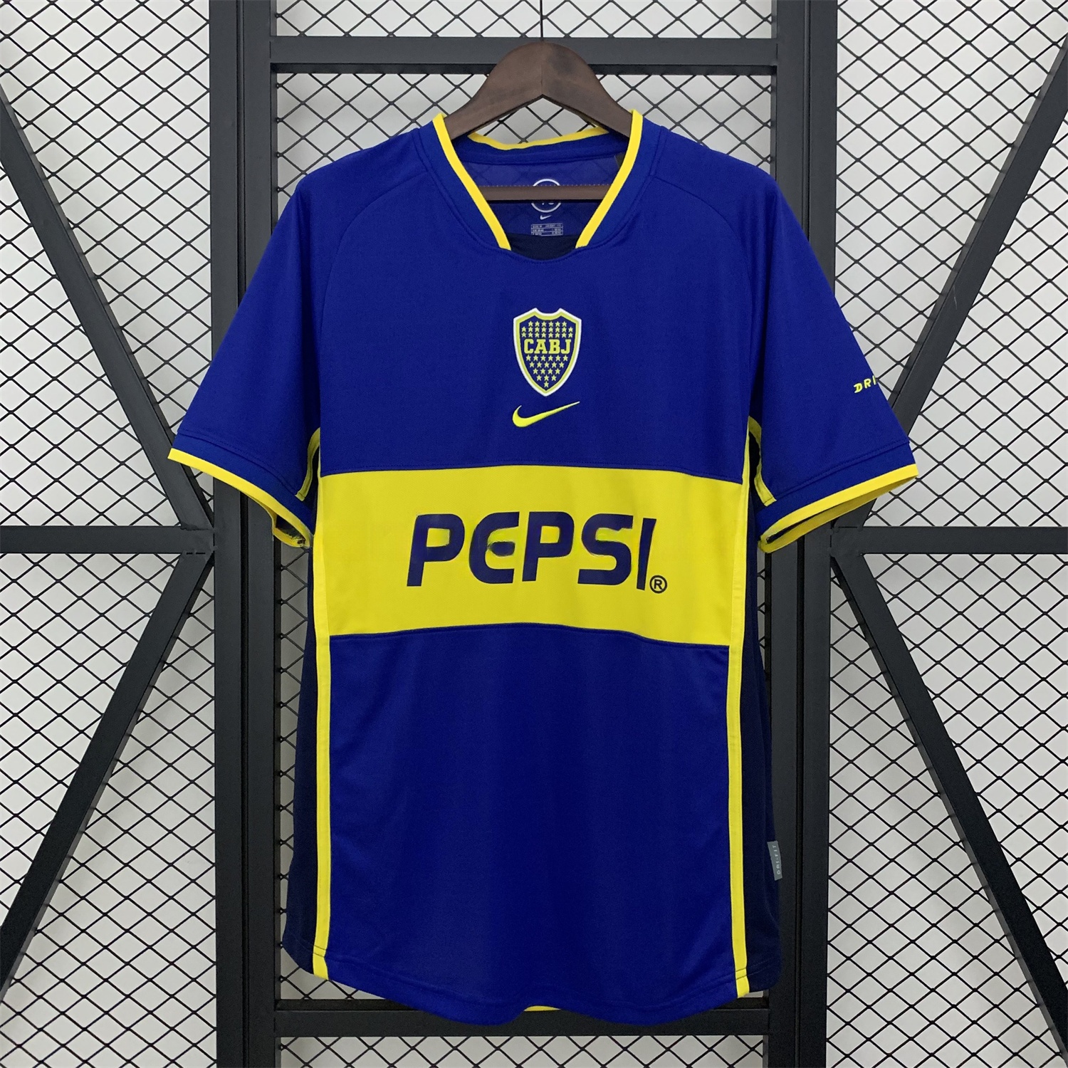 Retro Boca Juniors 2002-03 Home Jersey - JerseysGala