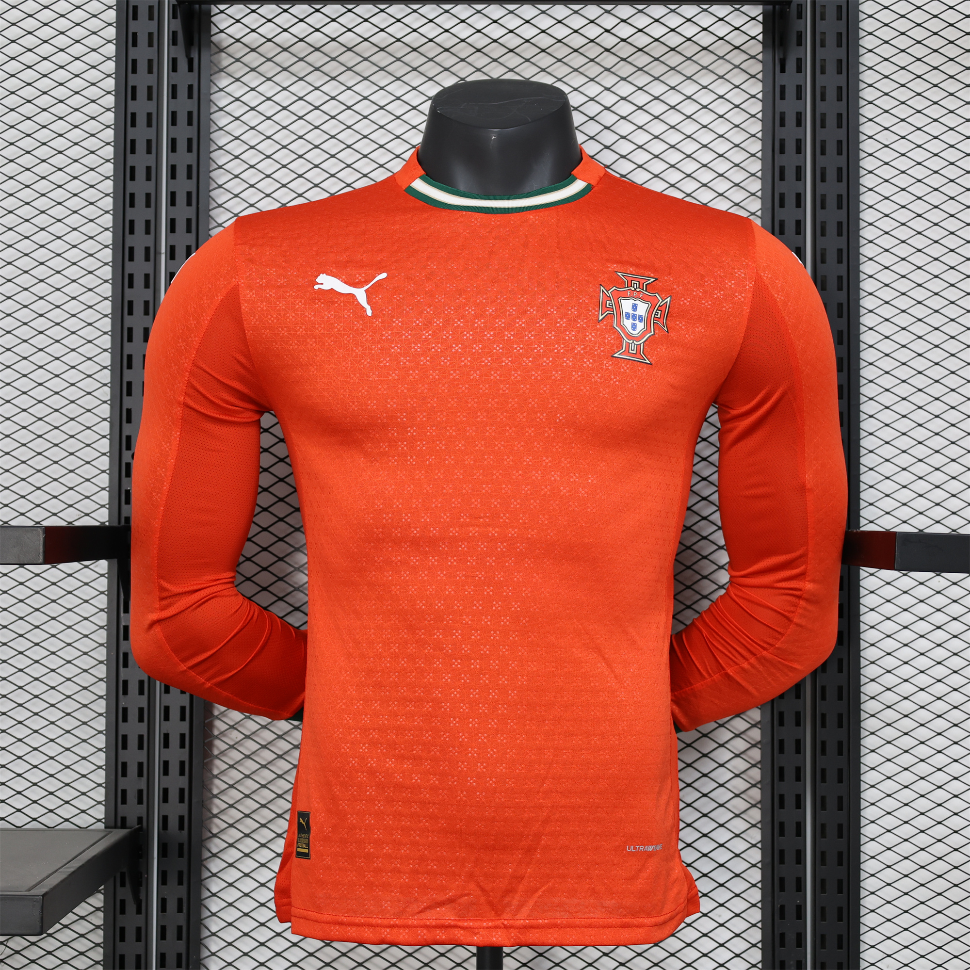 Portugal 2025-26 Home Long Sleeve Jersey - Player Version - JerseysGala