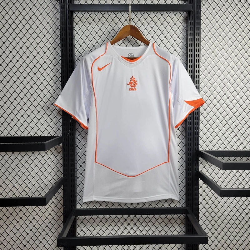Retro Netherlands 2004 Away Jersey - JerseysGala