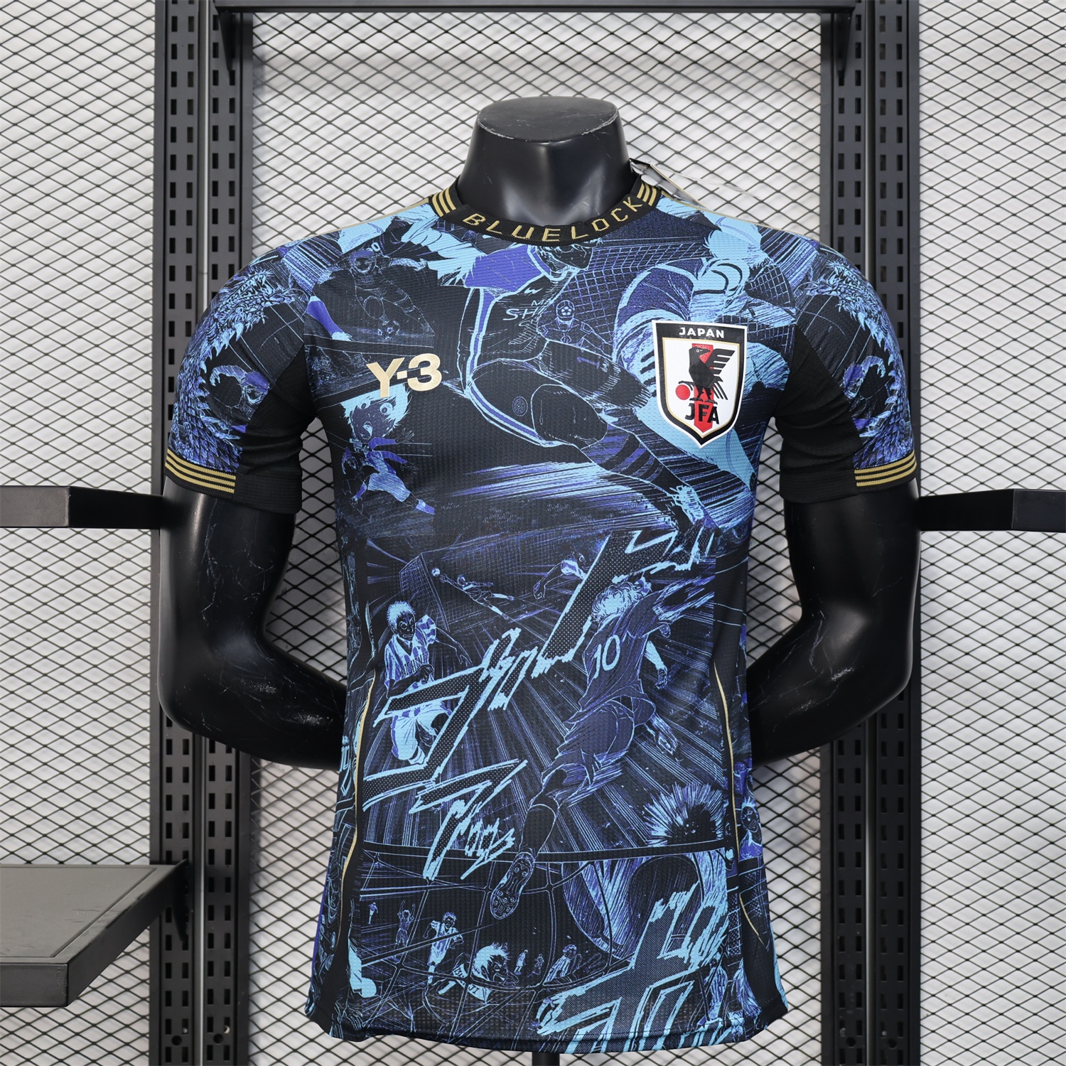 Japan 2025 Y3 BLUELOCK Special Edition Jersey - Player Version - JerseysGala