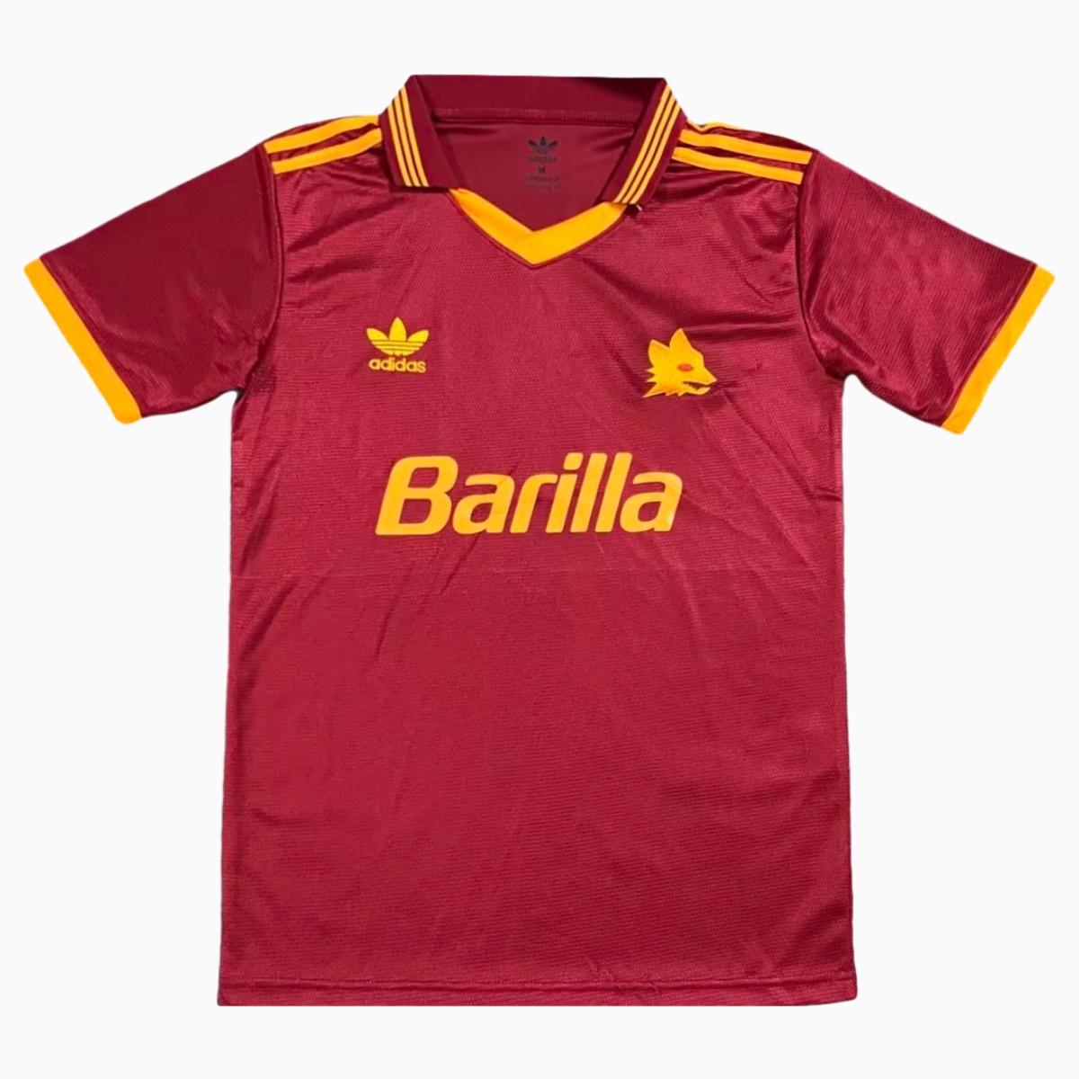 Retro AS Roma 1992-94 Home Jersey - JerseysGala