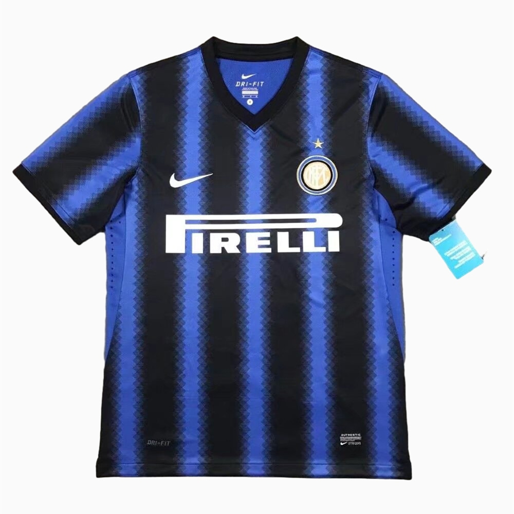 Retro Inter Milan 2010-11 Home Stadium Jersey - JerseysGala