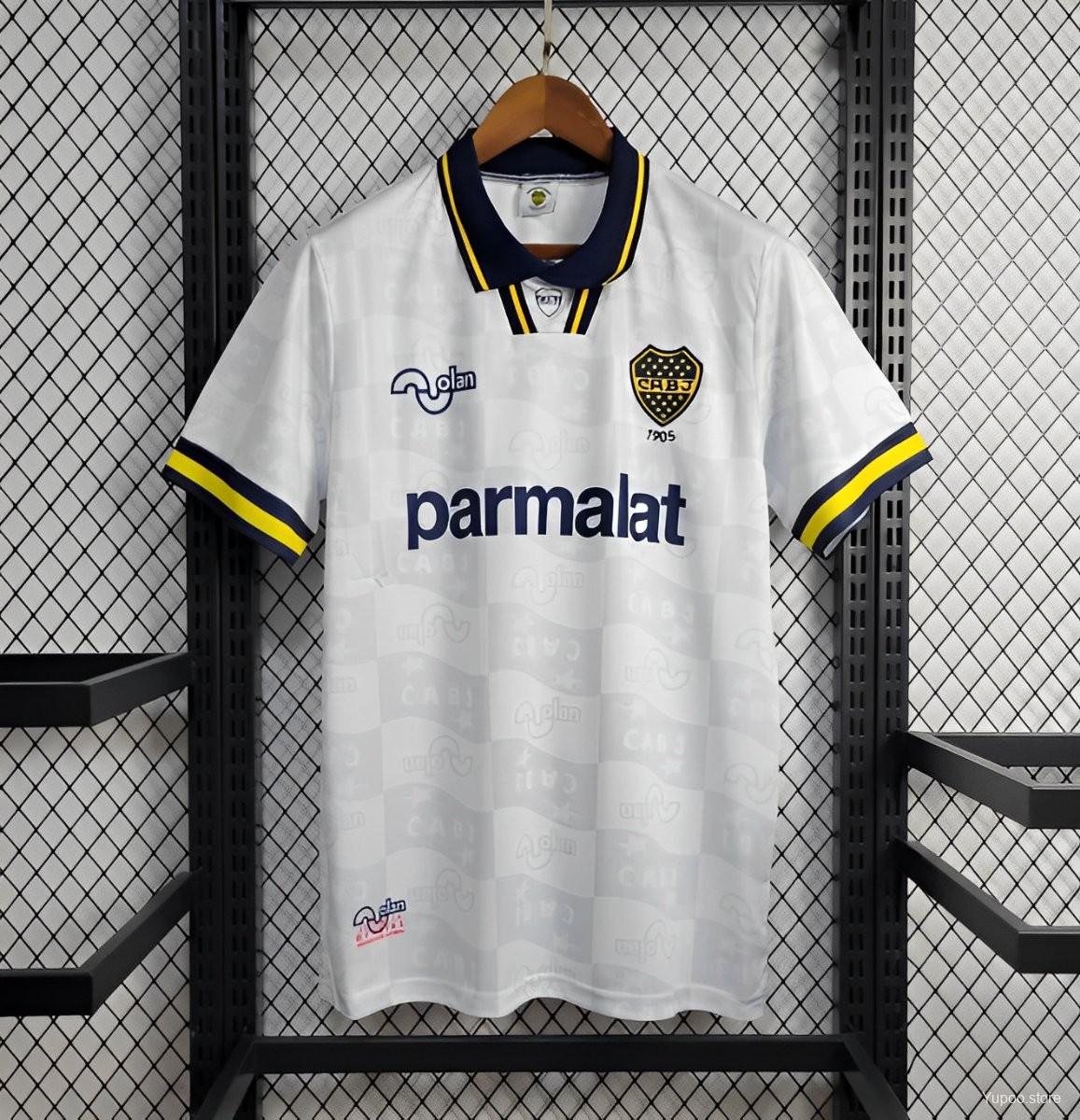 Retro Boca Juniors 1995-96 Away Jersey - JerseysGala