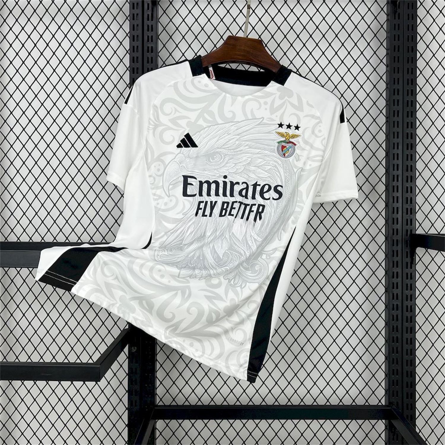 Benfica 24-25 White Concept Jersey - Fans Version - JerseysGala
