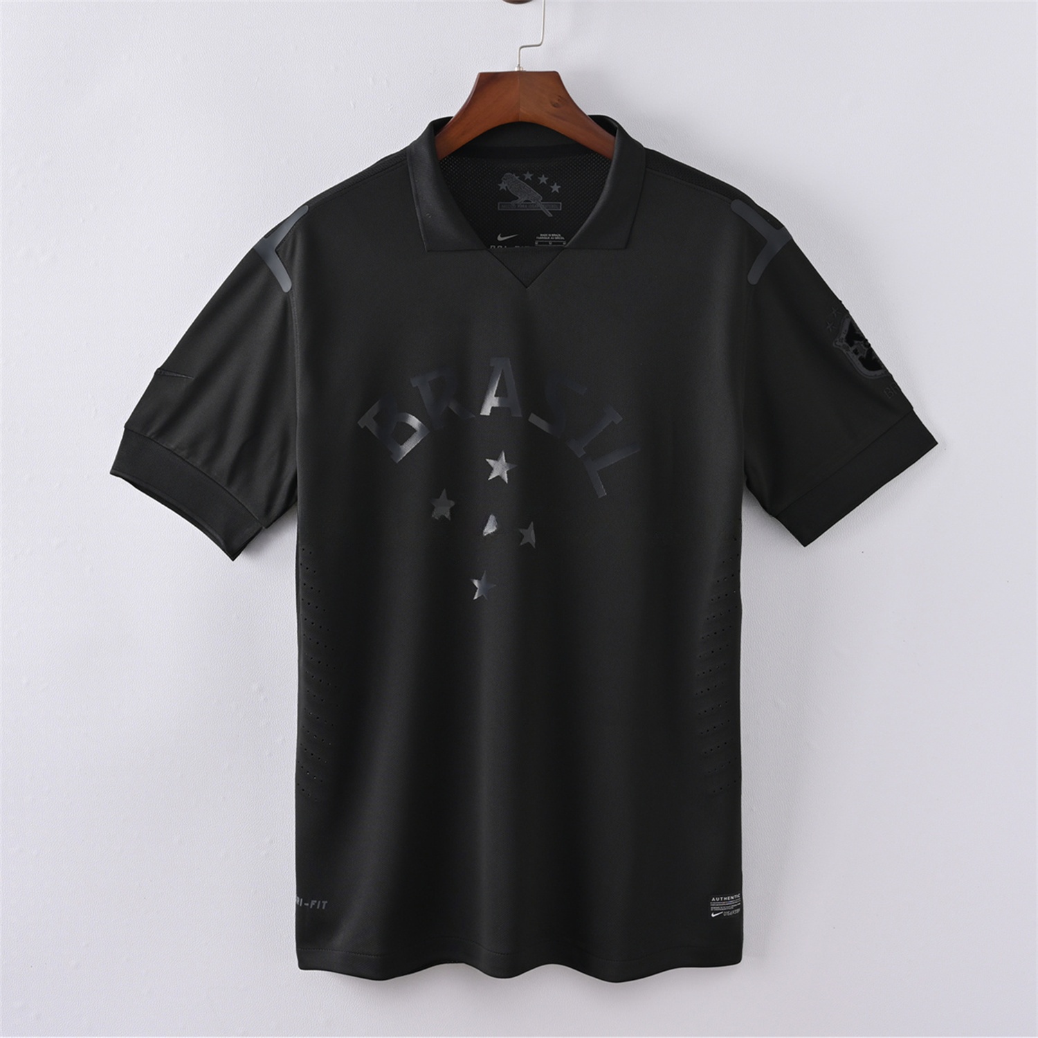 Retro Brazil 2013-14 Black Five-Stars Special Edition Jersey - JerseysGala