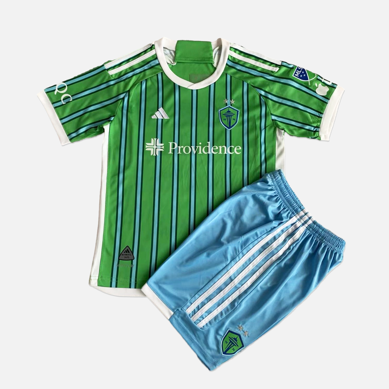 Seattle Sounders 2024 Home Men's Adult Jersey Set - Fans Version - JerseysGala