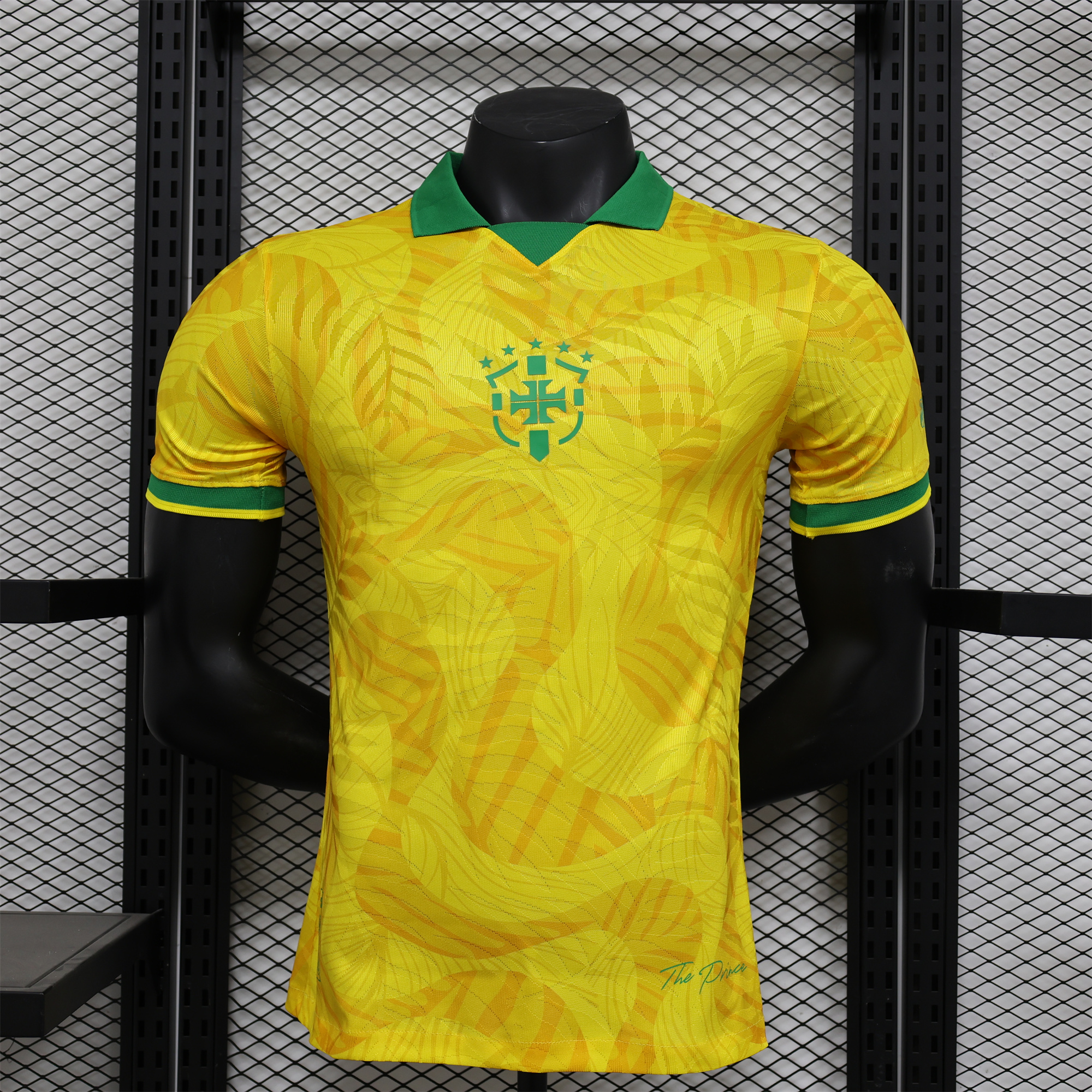 Brazil 2024-25 COMMA Neymar Jersey - Player Version - JerseysGala