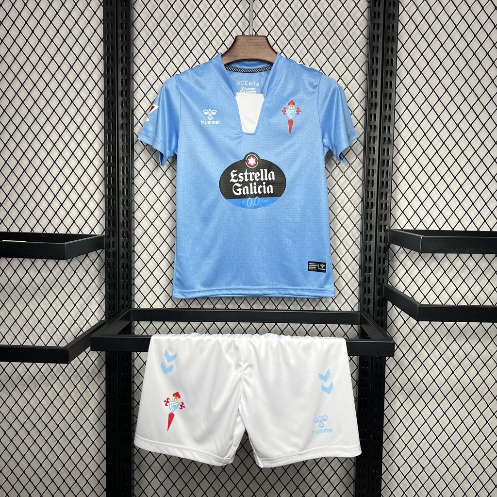 Celta Vigo 24-25 Home Stadium Kids Kit - JerseysGala