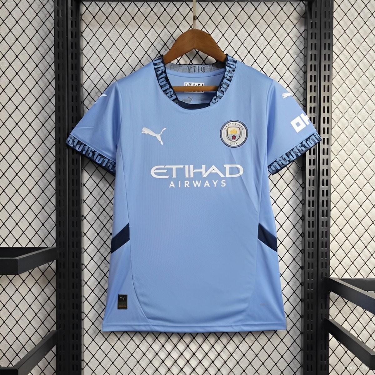 Women's Manchester City 24-25 Home Jersey - JerseysGala