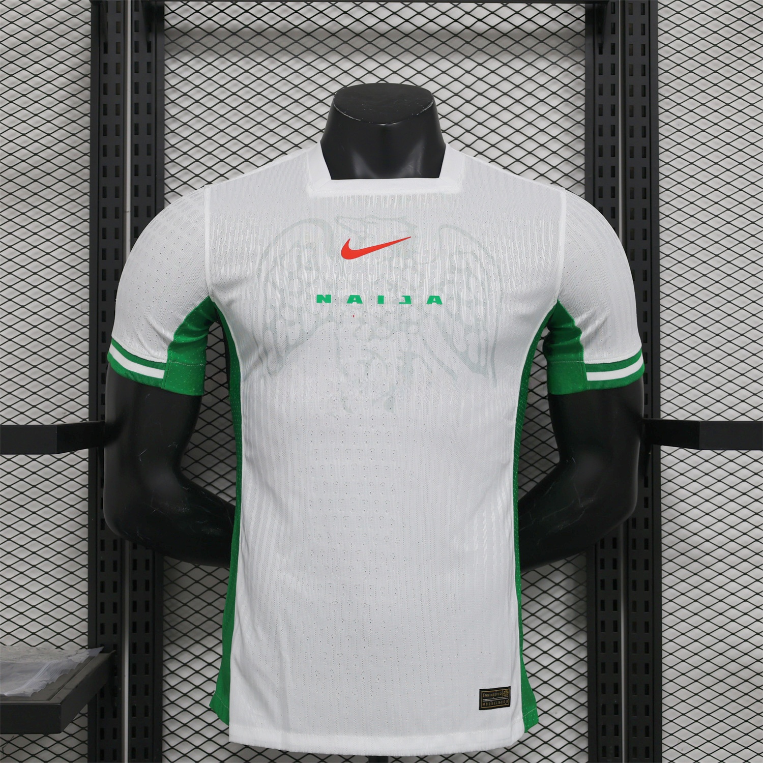 Nigeria 24-25 Home White Jersey - Player Version - JerseysGala