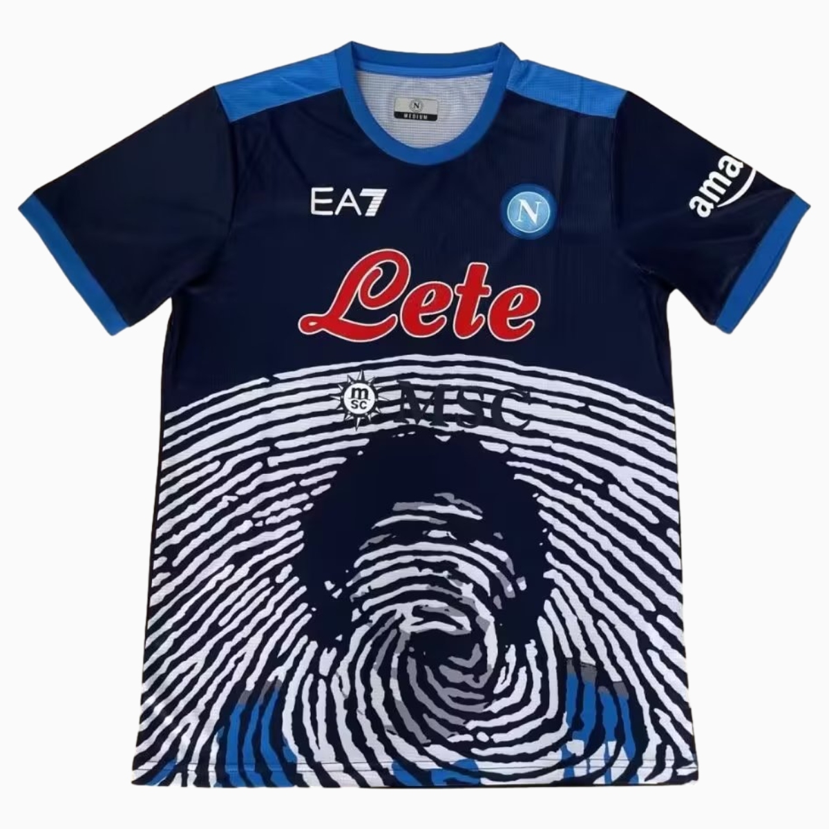 Retro Napoli 2021-22 Maradona Special Edition Jersey - Blue - JerseysGala