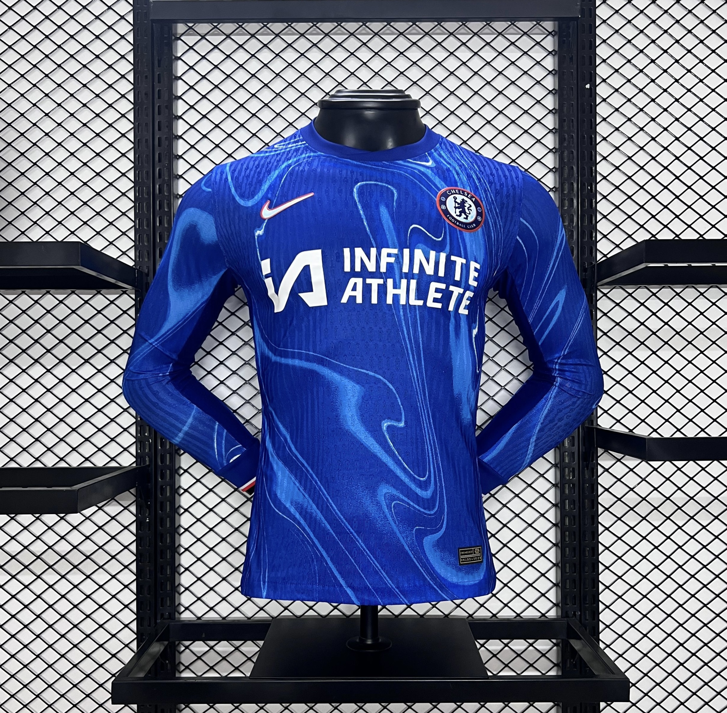 CHELSEA 24-25 Home Long Sleeve Jersey - Player Version - JerseysGala