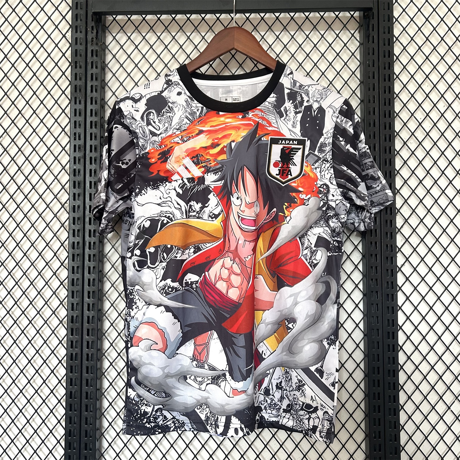 Japan 25-26 One Piece Luffy Flame Fist Special Edition Jersey - Fans Version - JerseysGala