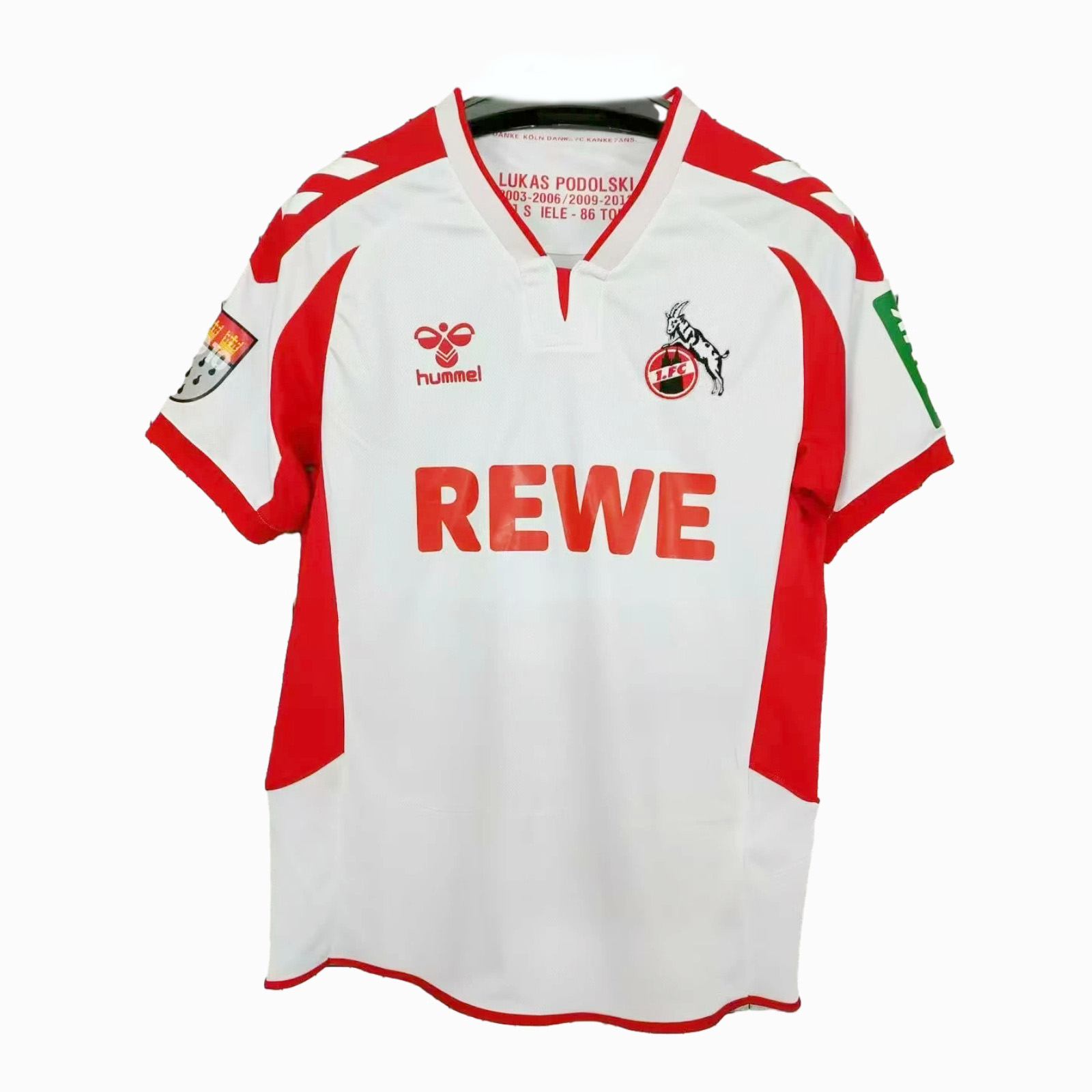 1. FC Köln 24-25 Podolski Special Edition Jersey - Fans Version - JerseysGala