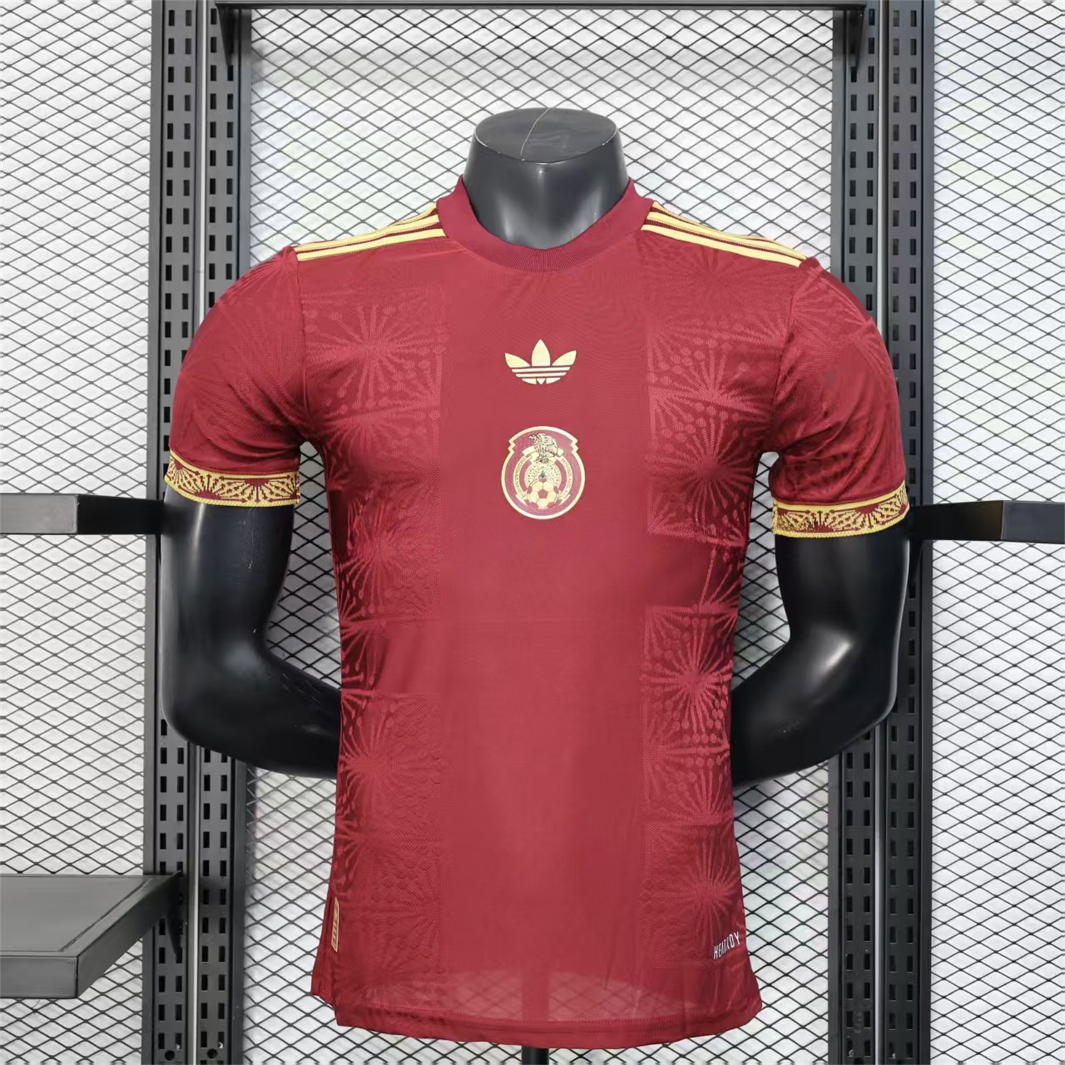 Mexico 2025 Round Logo Red Special Edition Jersey - Player Version - JerseysGala