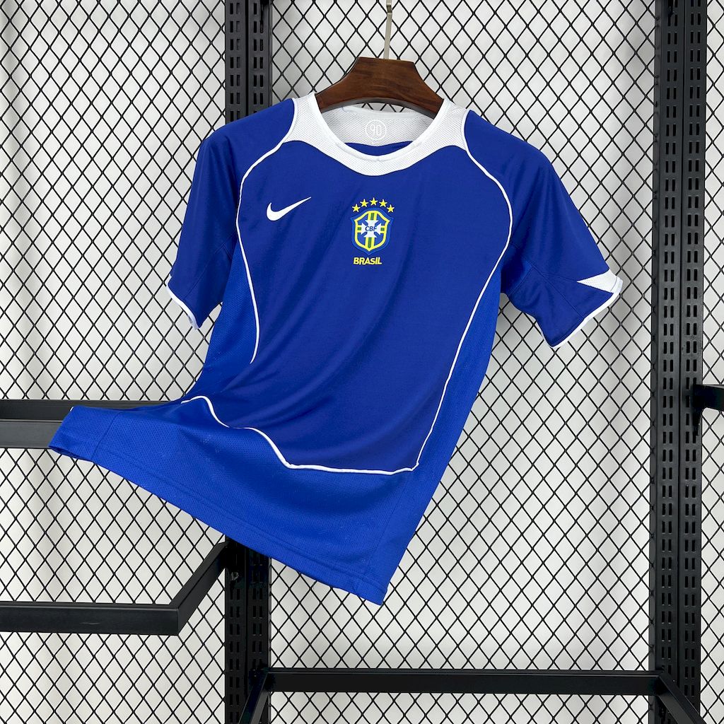 Retro Brazil 2004 Away Jersey - JerseysGala