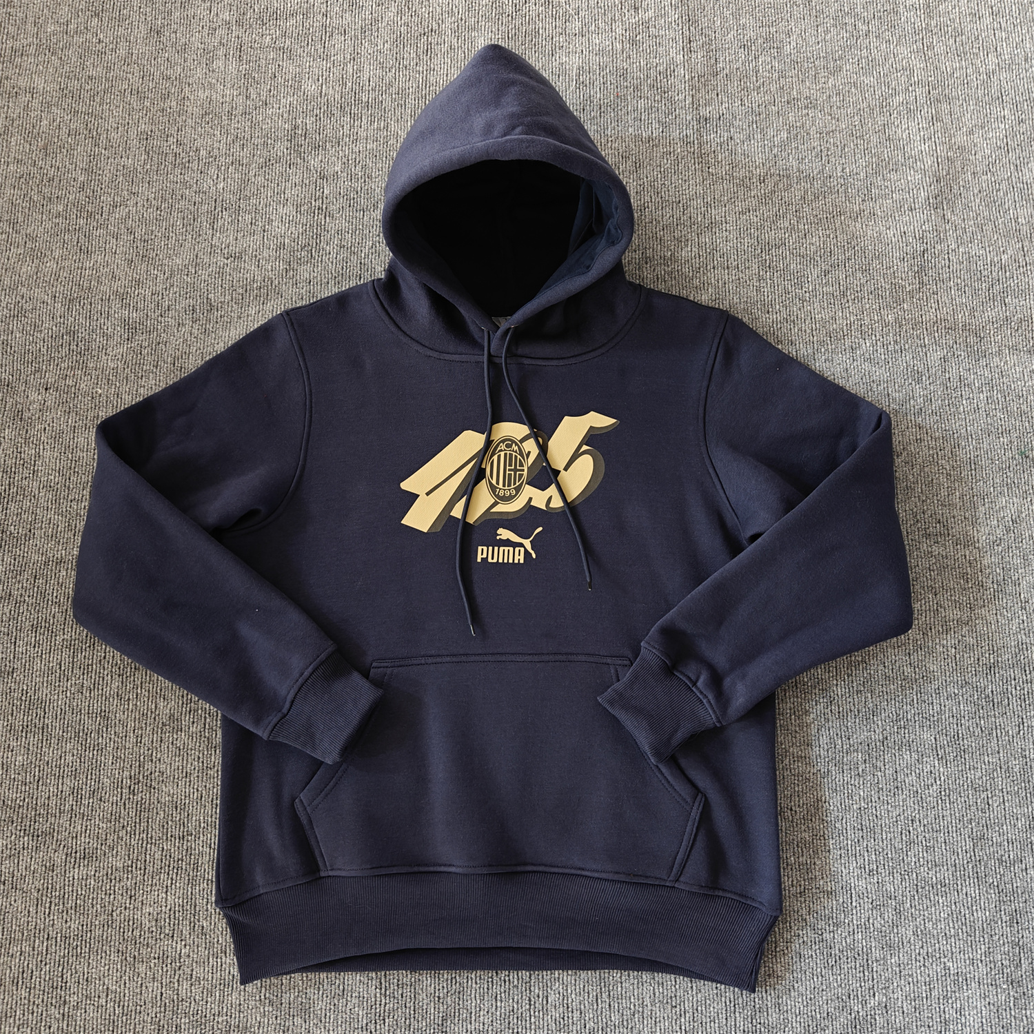 AC Milan 24-25 125th Anniversary Speical Hoodie - Deep Blue - JerseysGala
